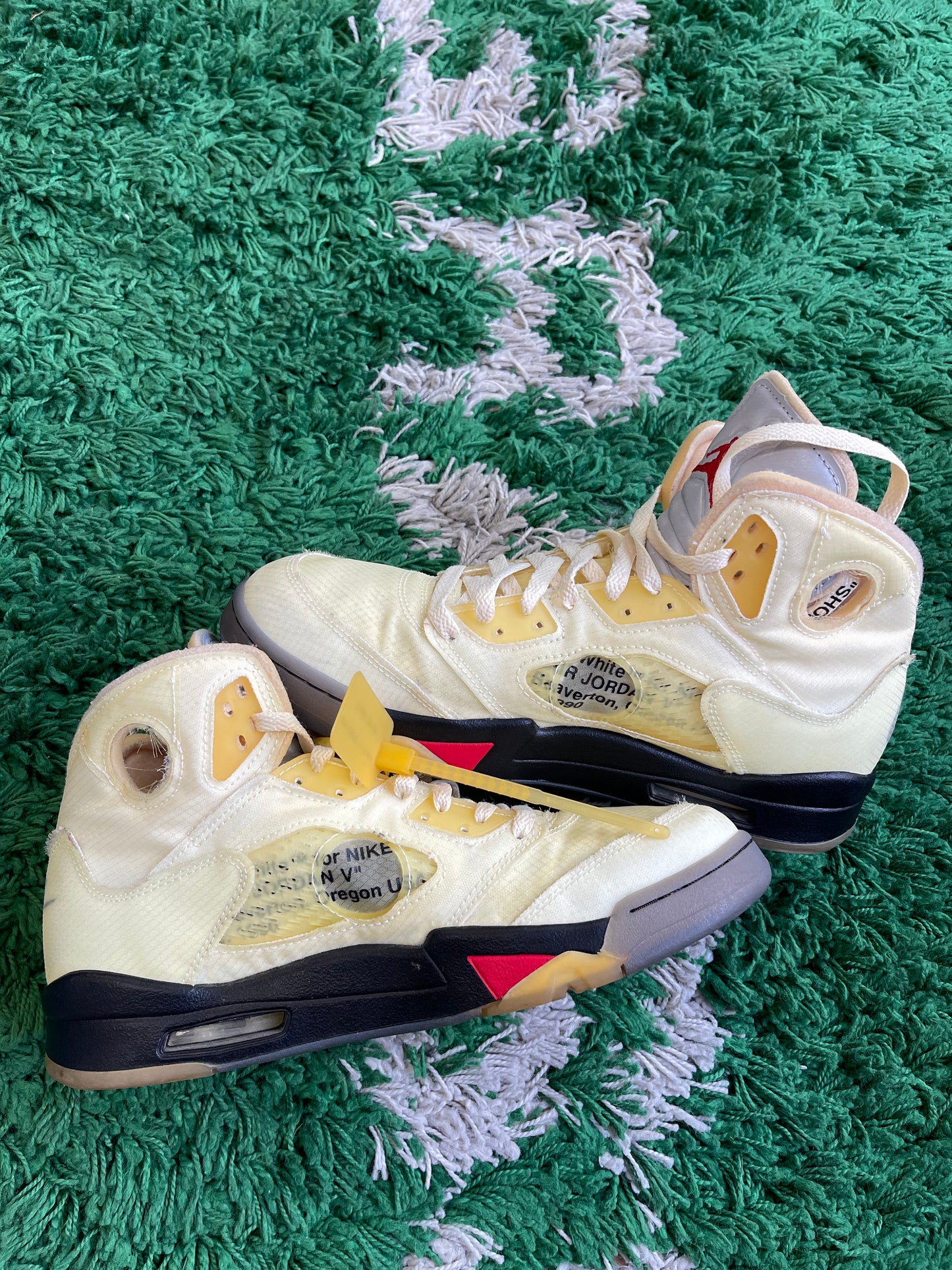 Off-White Jordan 5 “Sail”