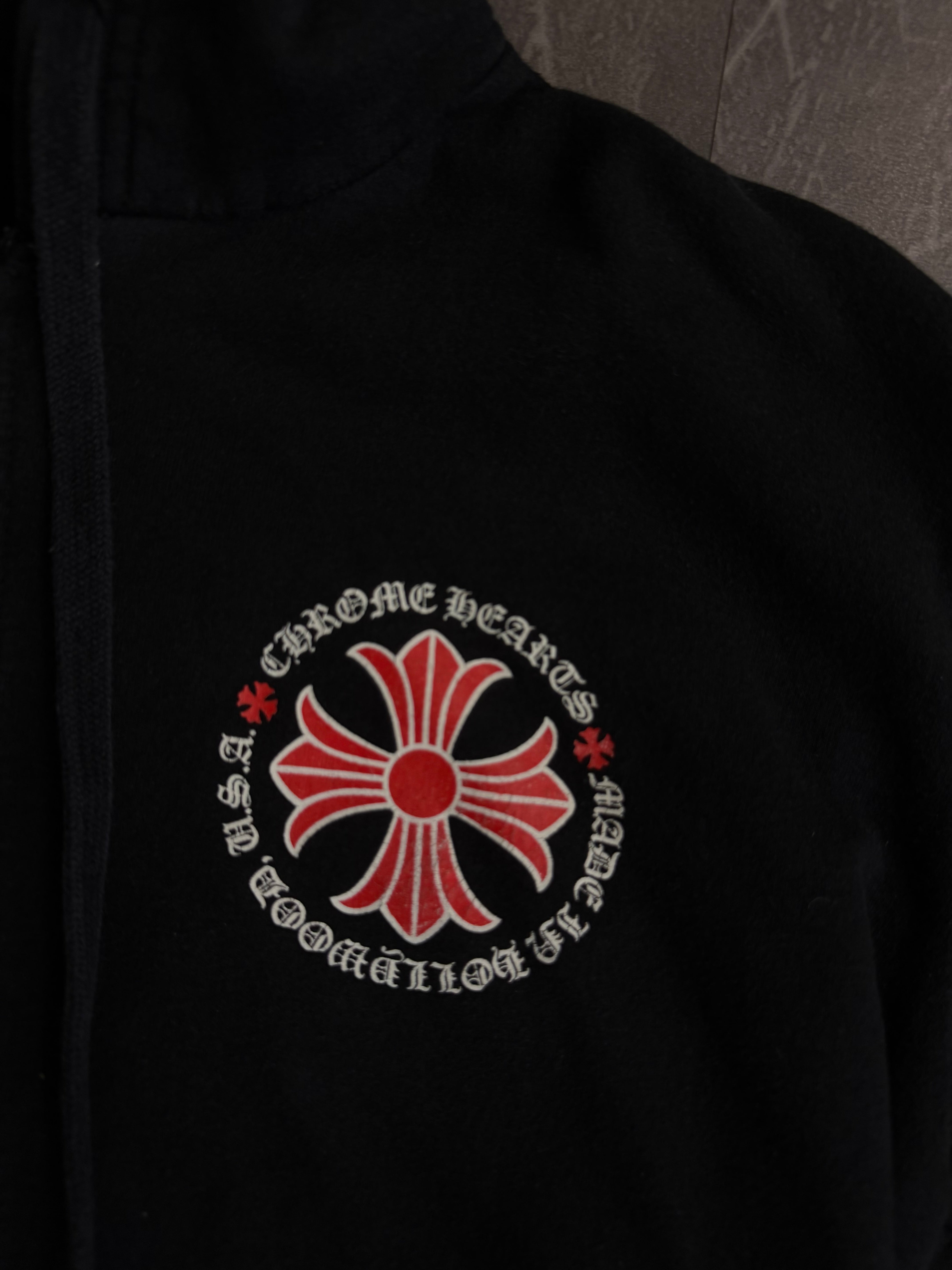 Chrome Hearts Zip Up “Black Red”