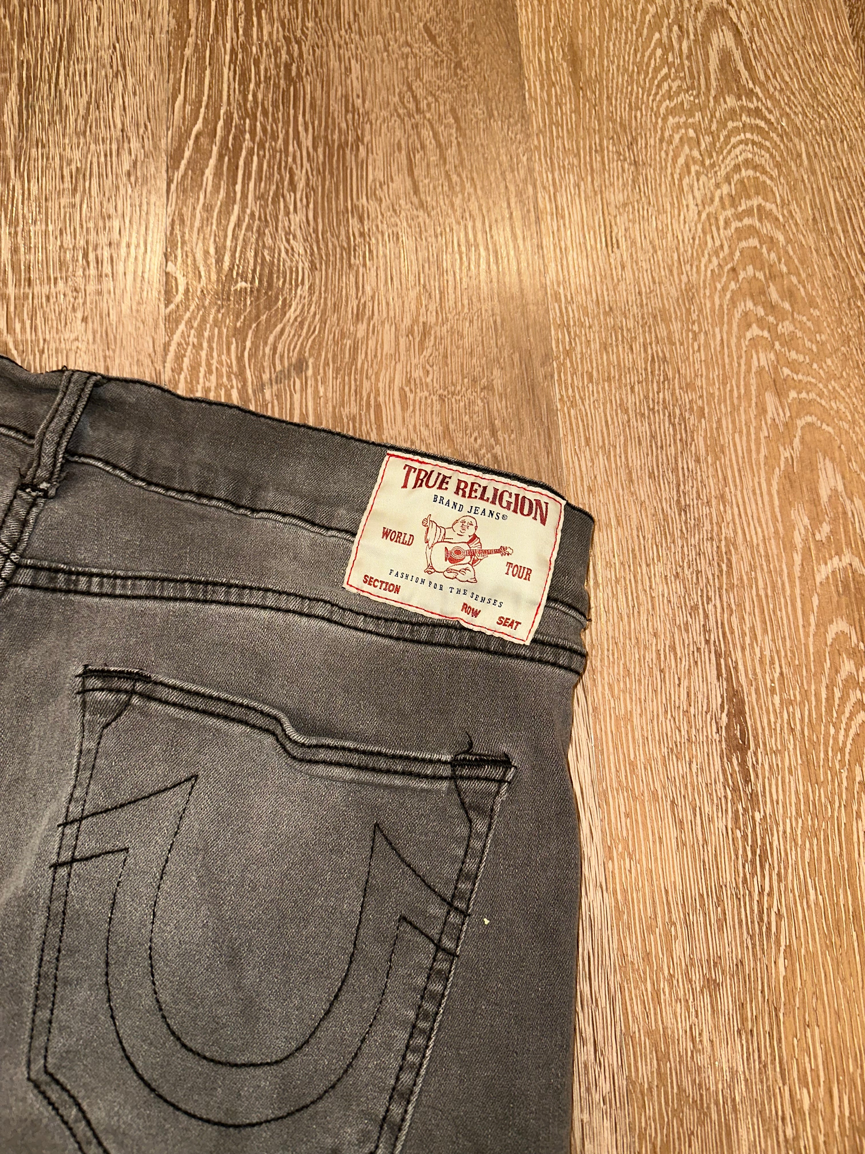 True Religion Jeans Grey Wash (34)