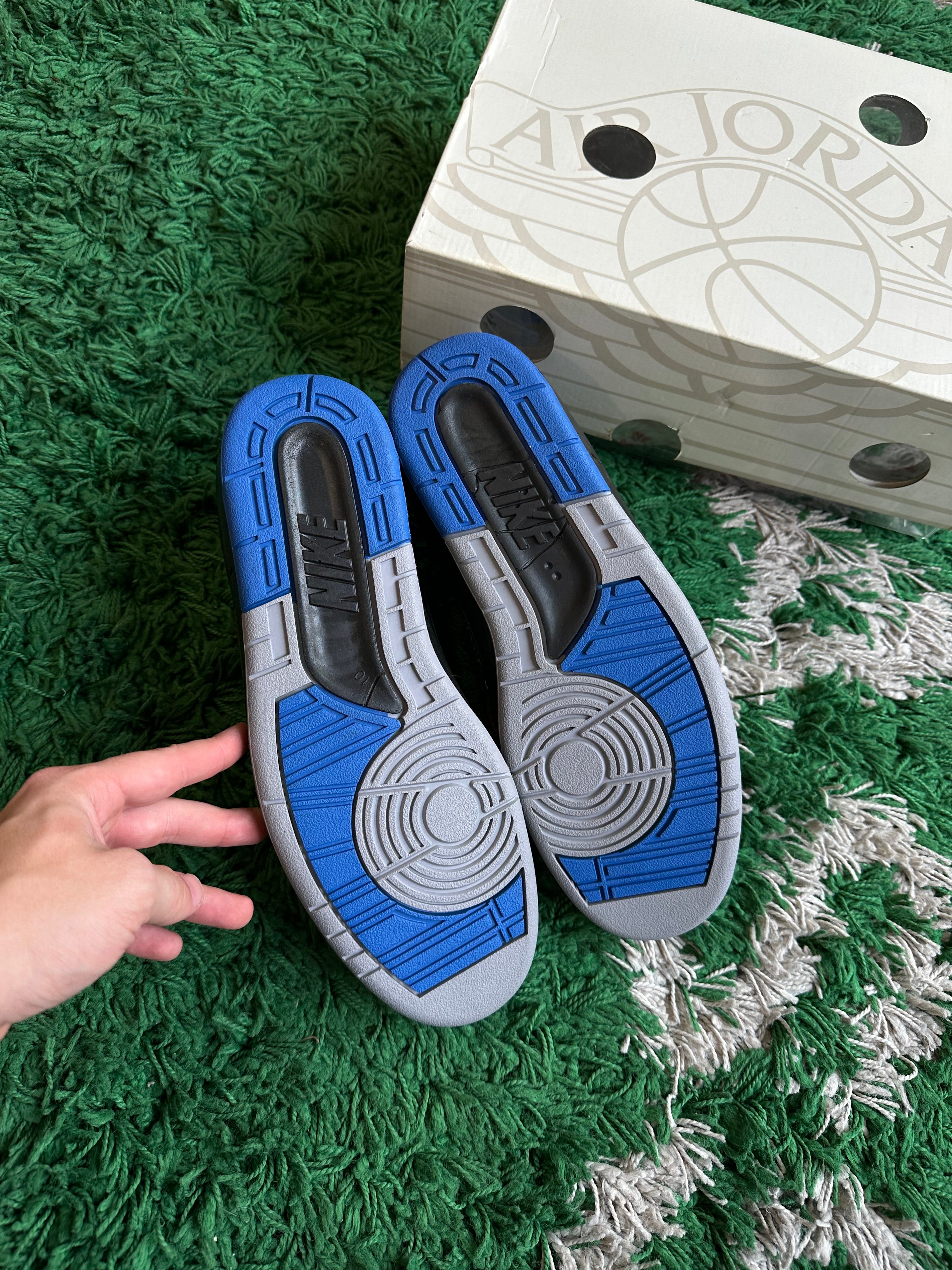 Off-White Jordan 2 “Black Blue”