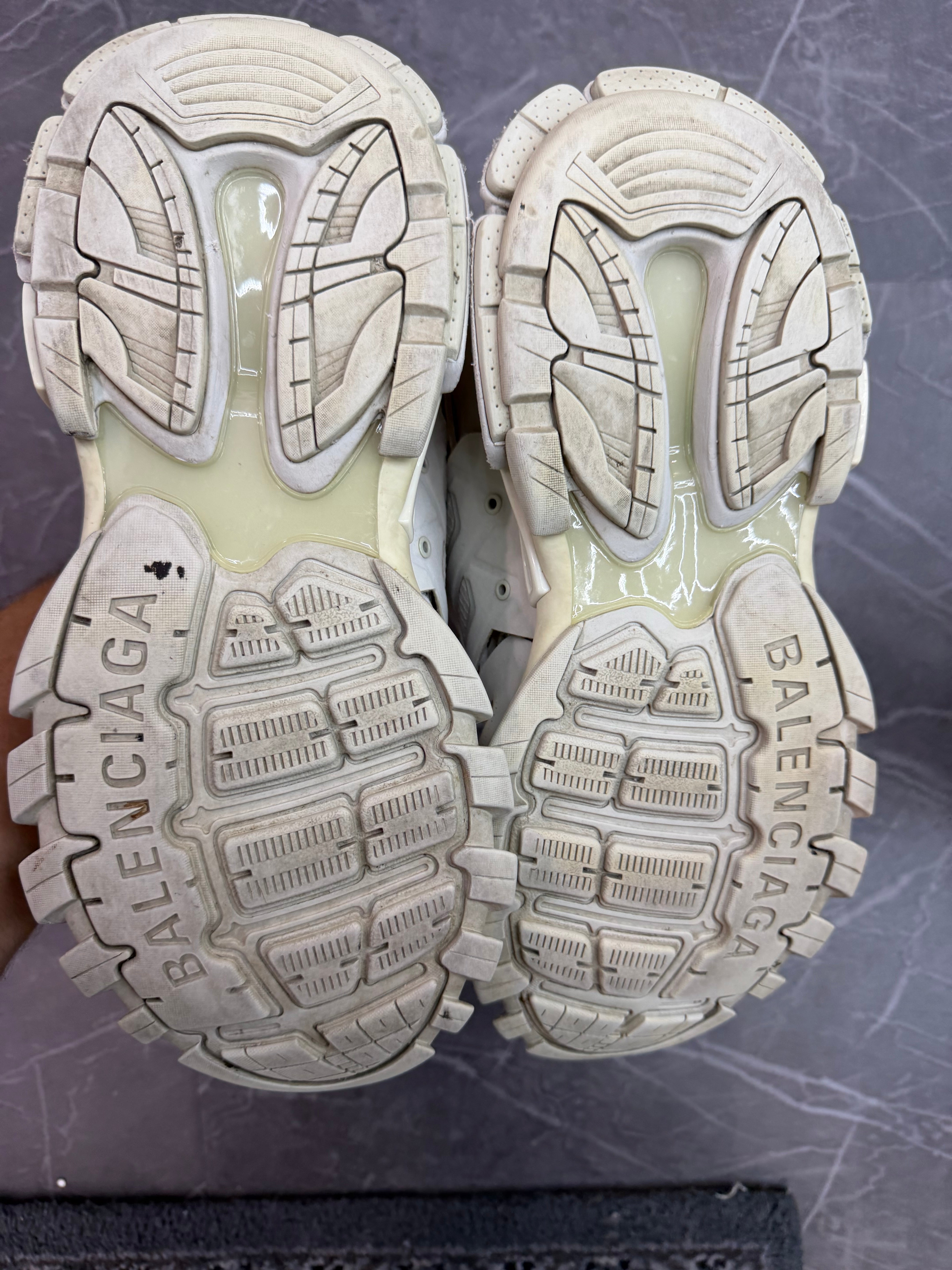 Balenciaga Track Low “All White”