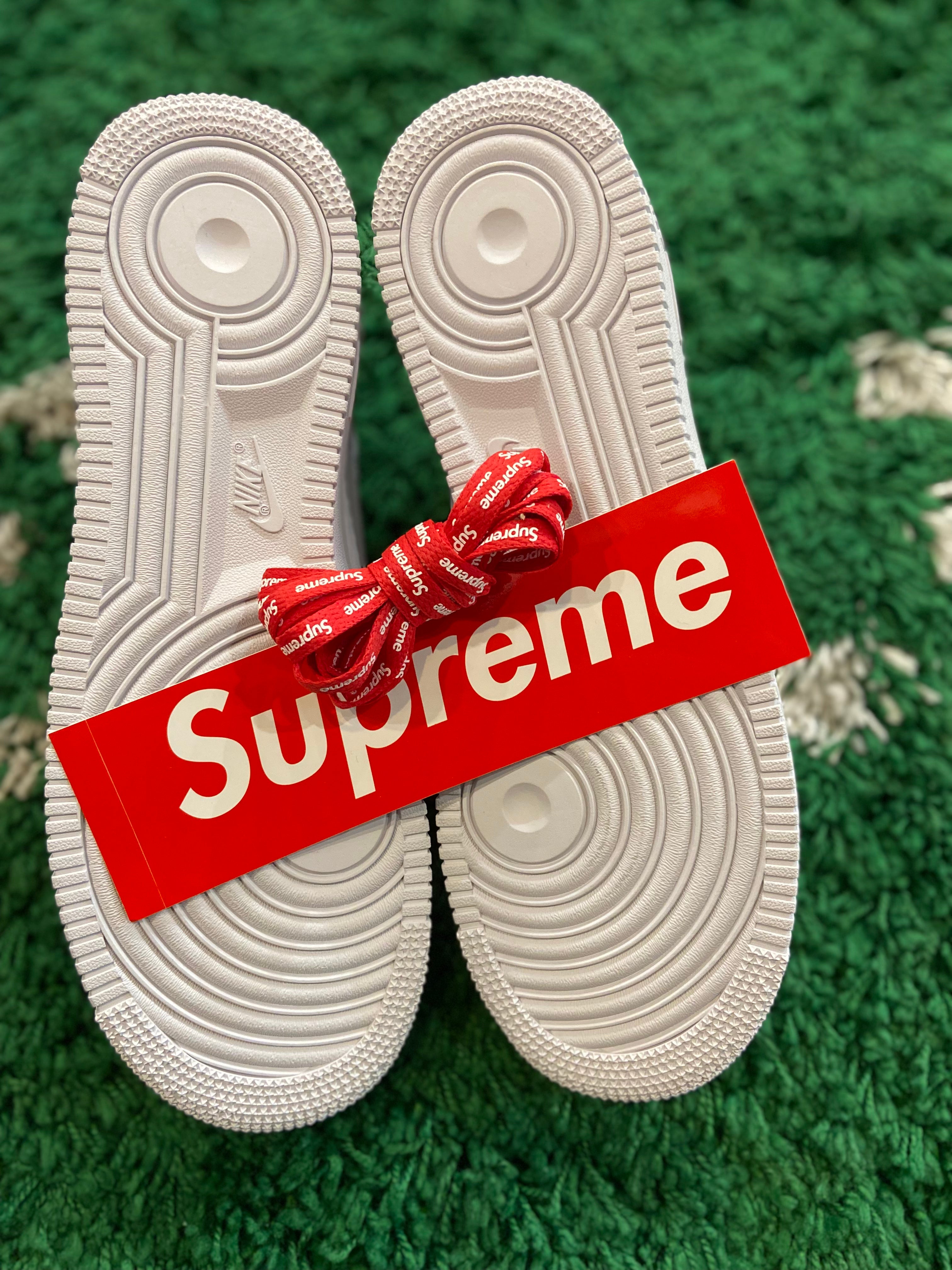 Supreme Air Force 1 Low “White”