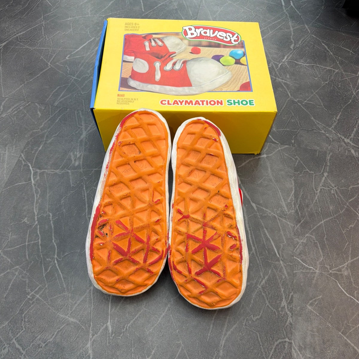 Bravest Studios Clay Shoe 'Red White' - Image 4
