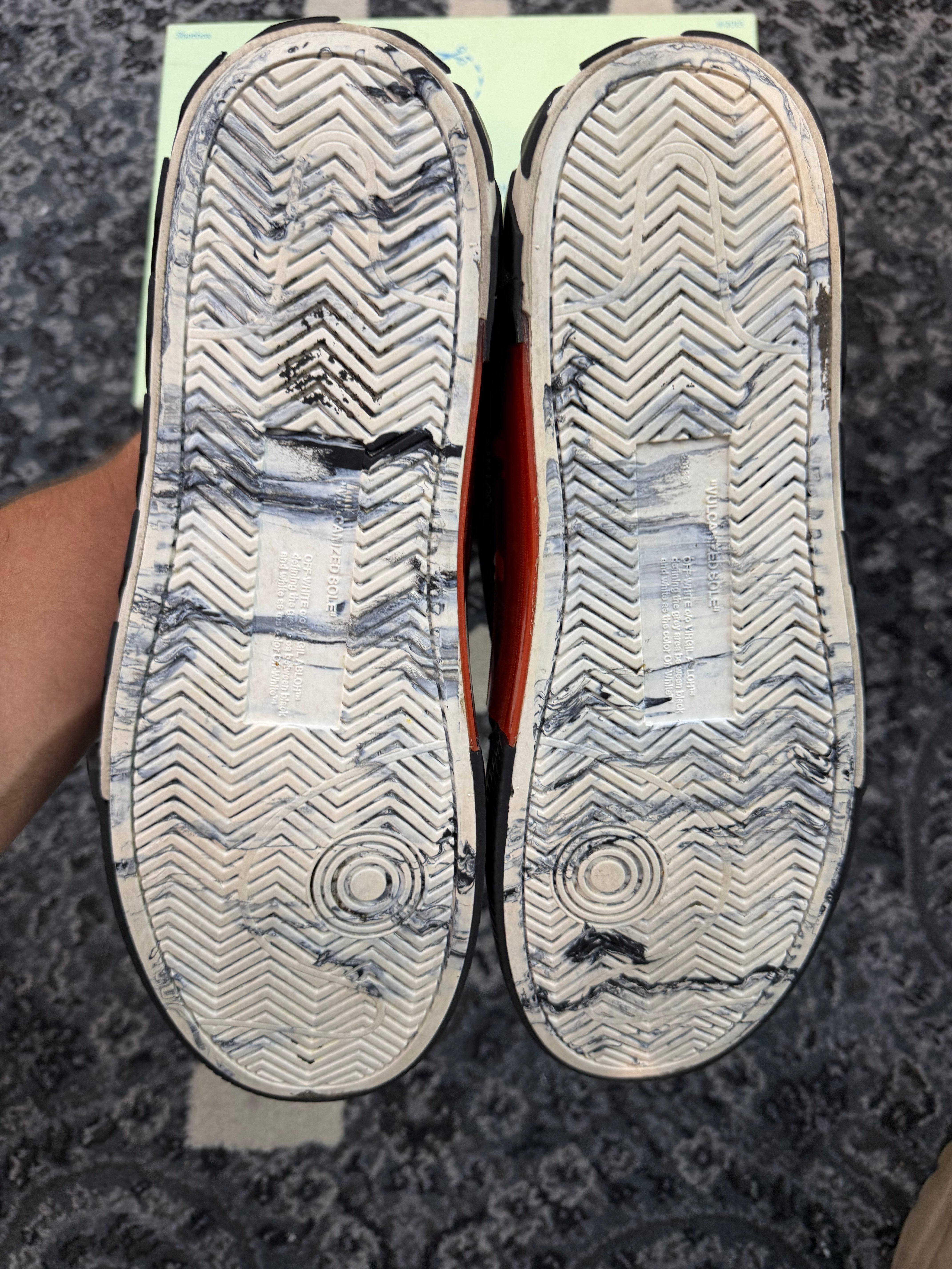 Off White Vulcanized Low “Black White”
