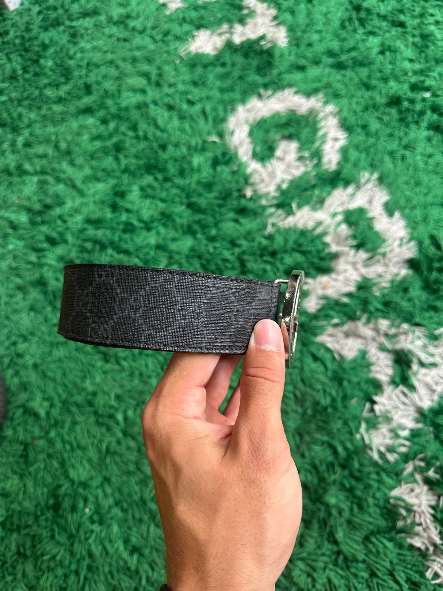 Gucci Belt “Black Logo”
