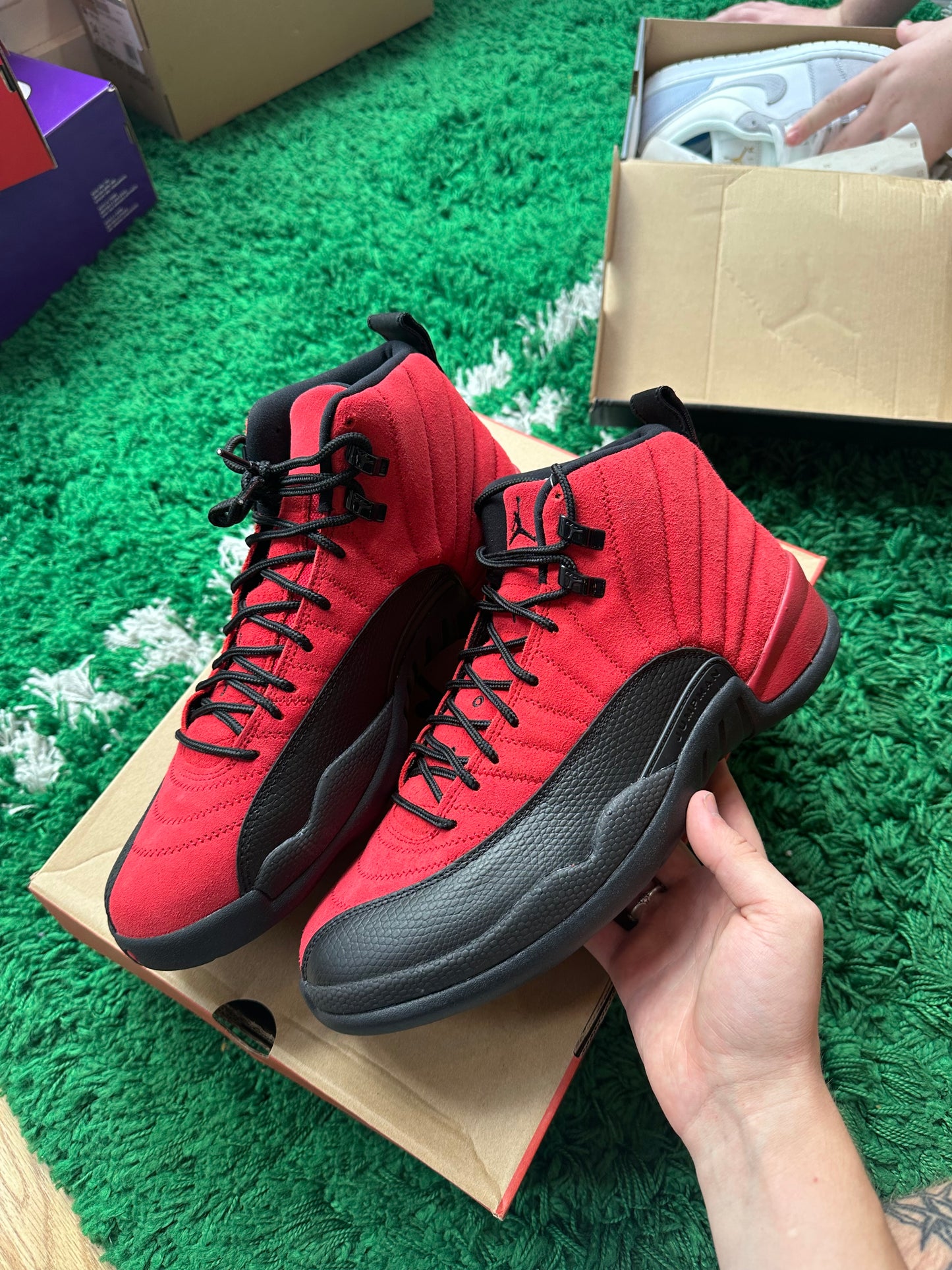 Jordan 12 “Reverse Flu Game”