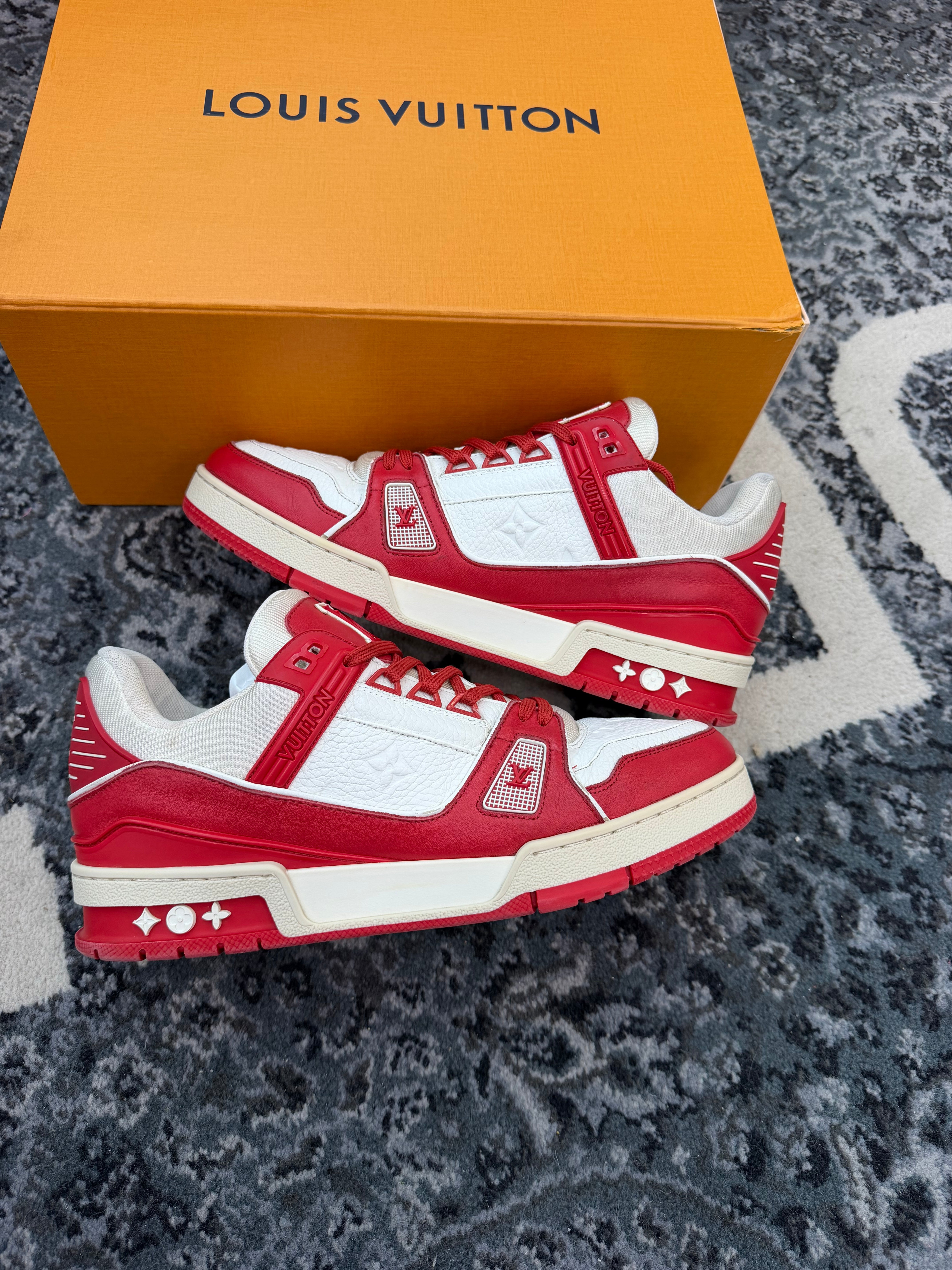 Louis Vuitton Trainer Low “Red White”