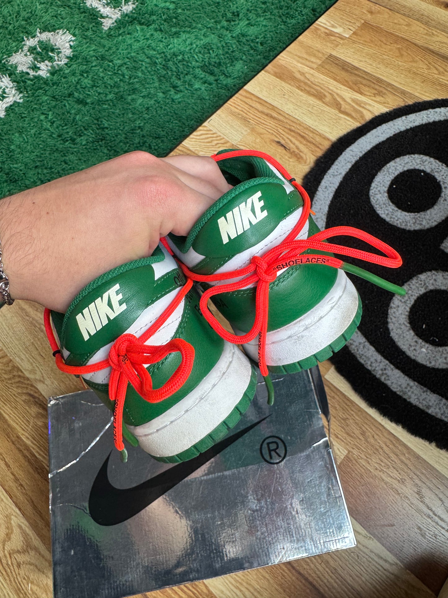 Nike Dunk Low Off-White “Pine Green”