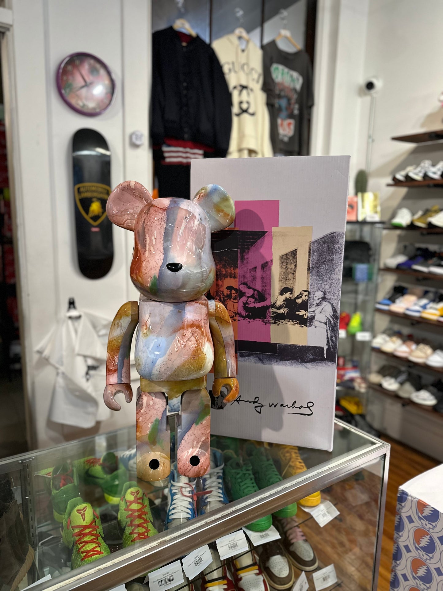 BearBrick 1000% “Pushead Multi”