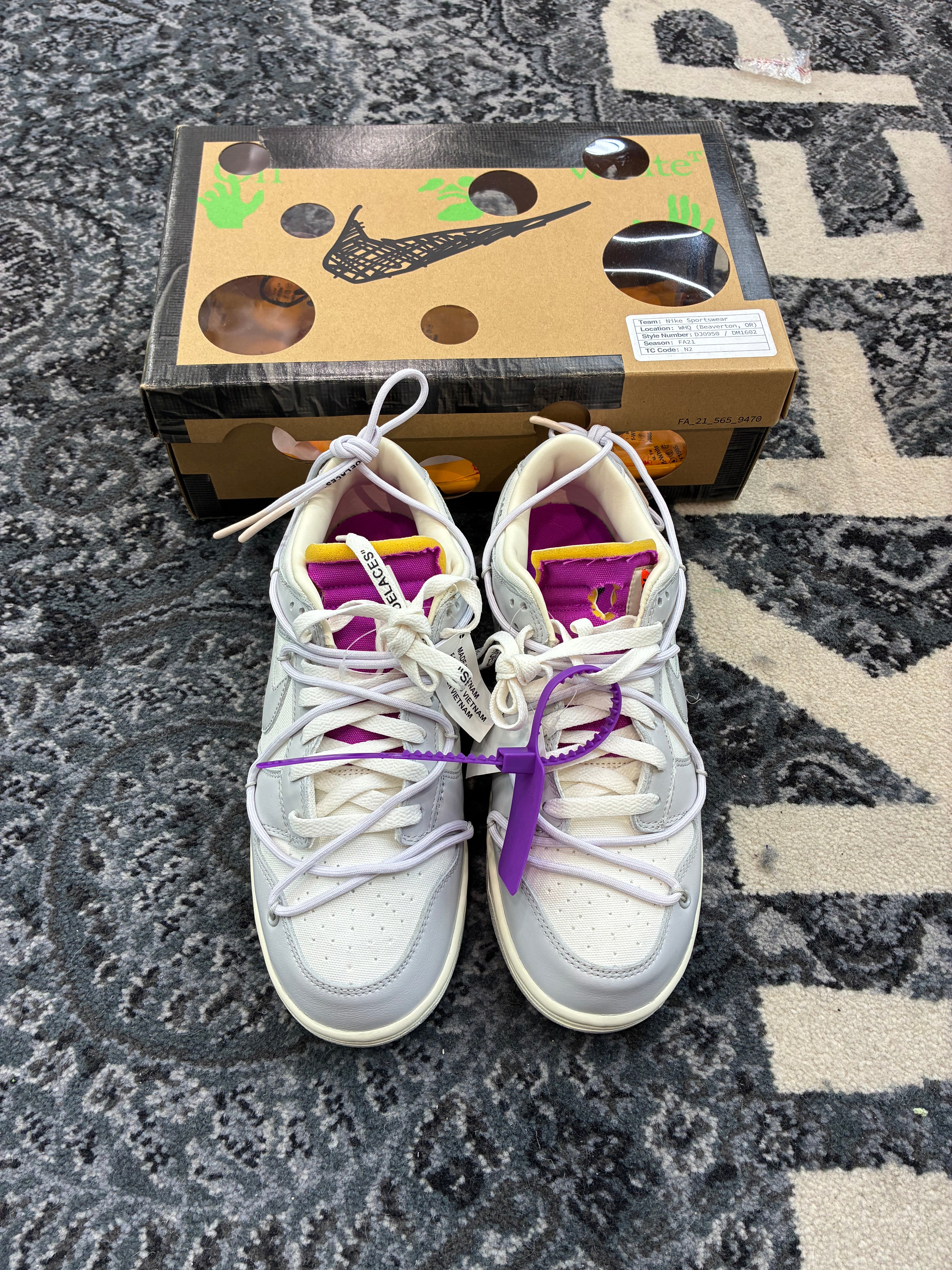 Nike Dunk Low x Off-White “Lot 3”