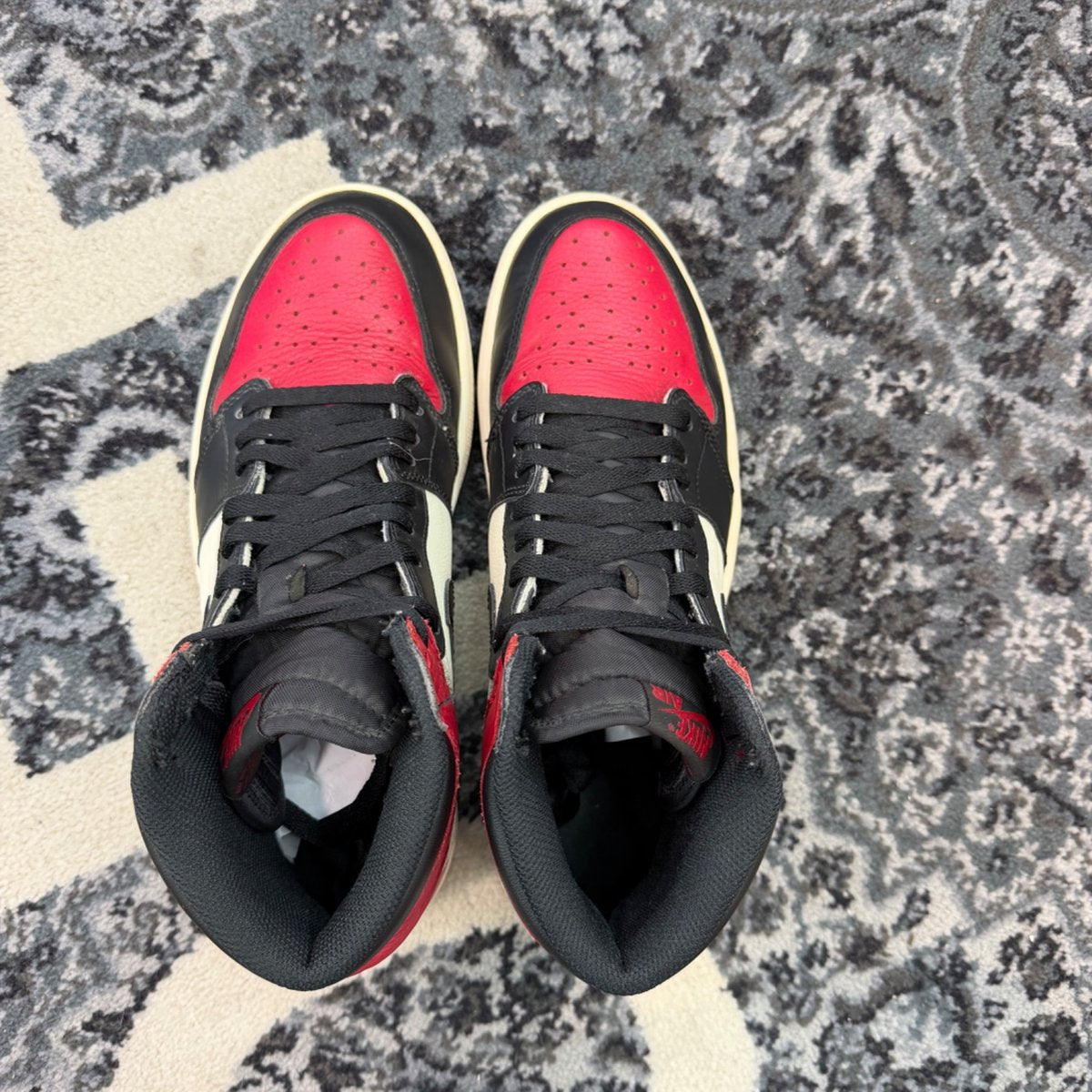 Jordan 1 Retro High Bred Toe - side