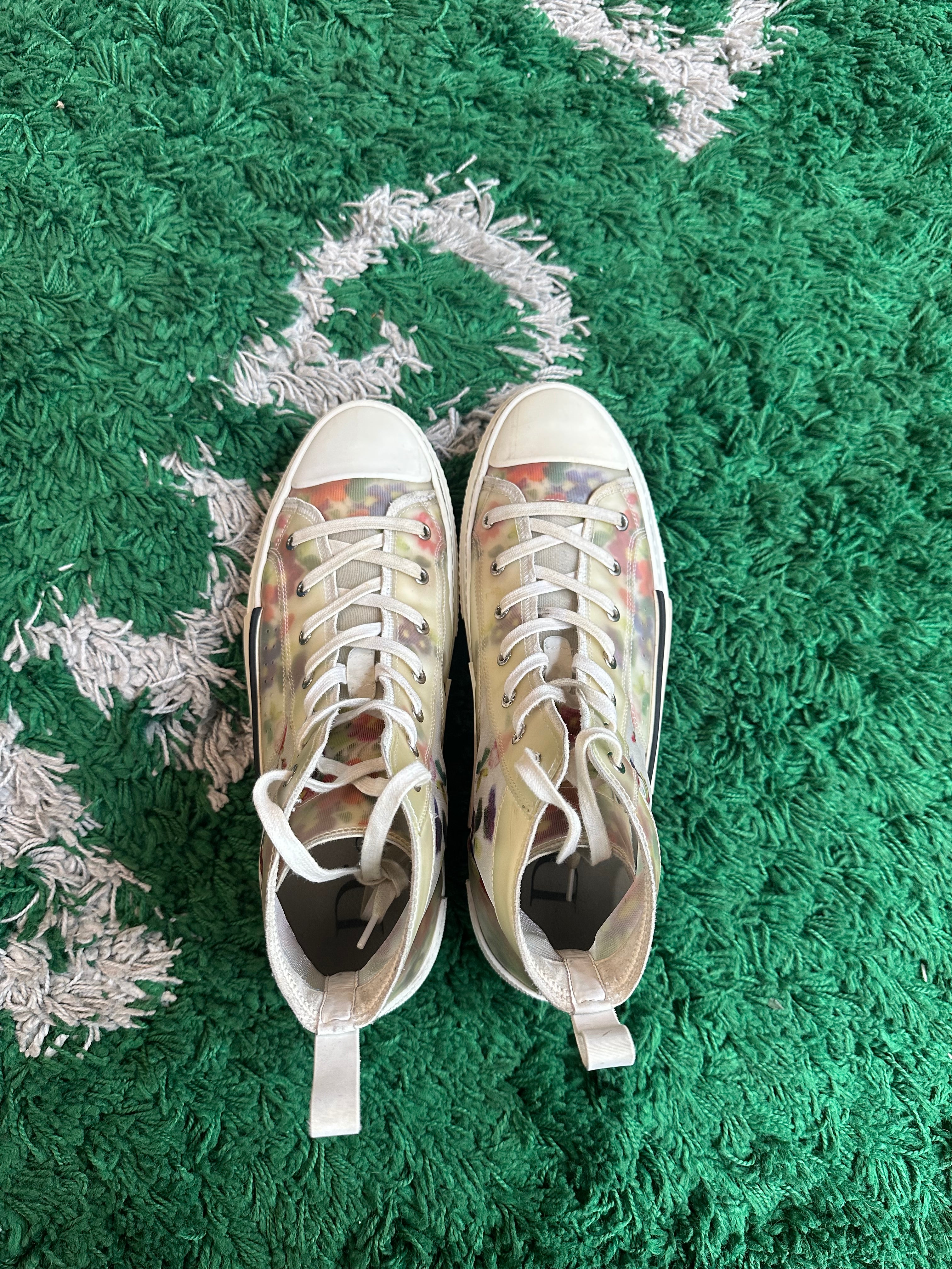 Dior Converse High Top “Flowers”