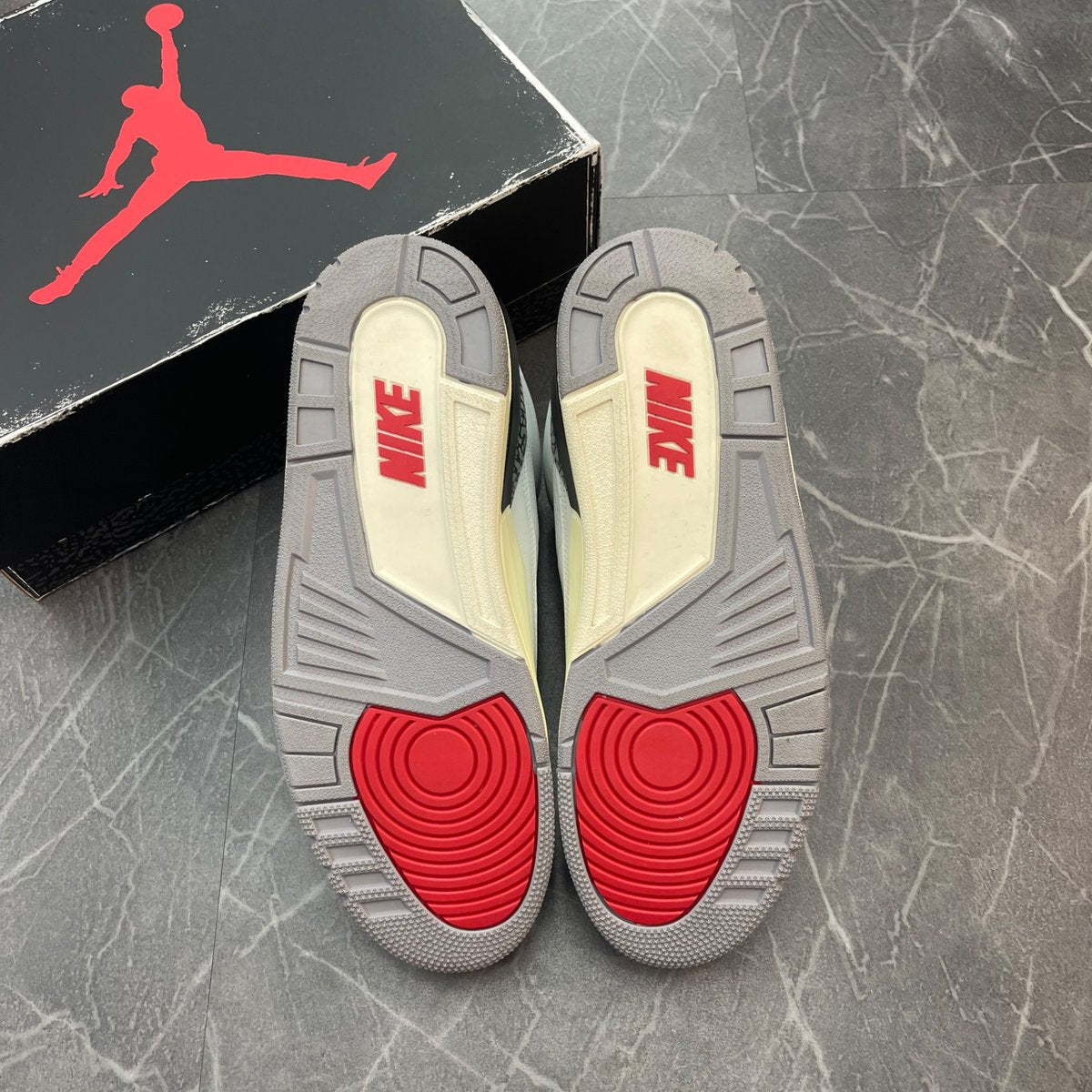 Jordan 3 Retro White Cement Reimagined (Size 12) (Lightly Worn)