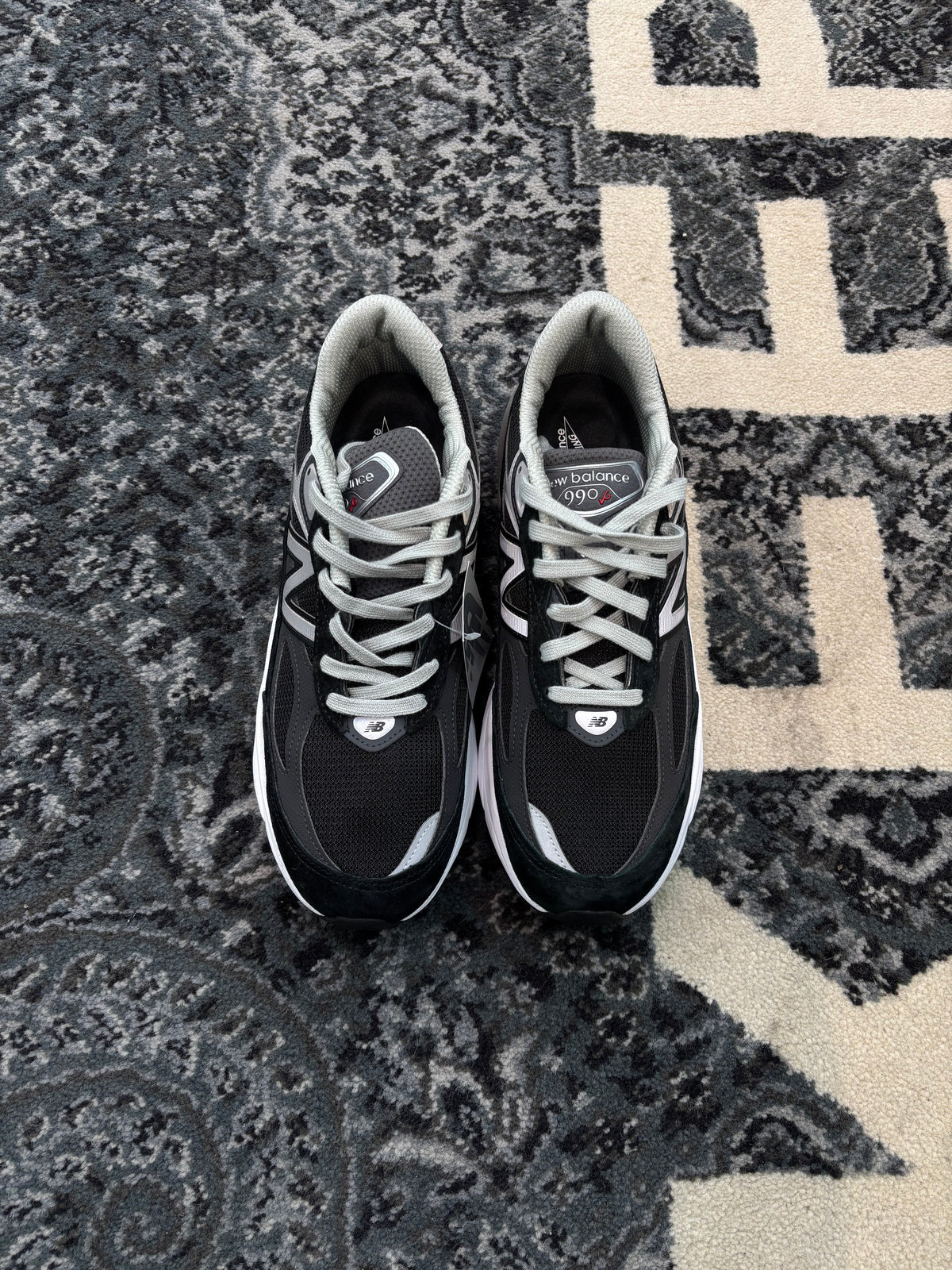 New Balance 990v6 MiUSA Black Grey White