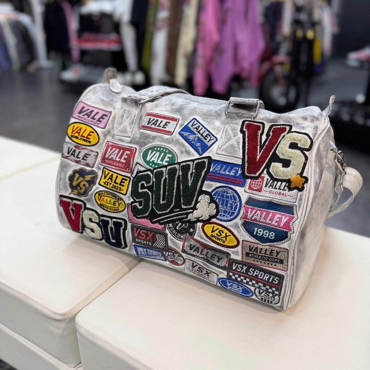 Vale Forever Airport Duffle 'Silver'