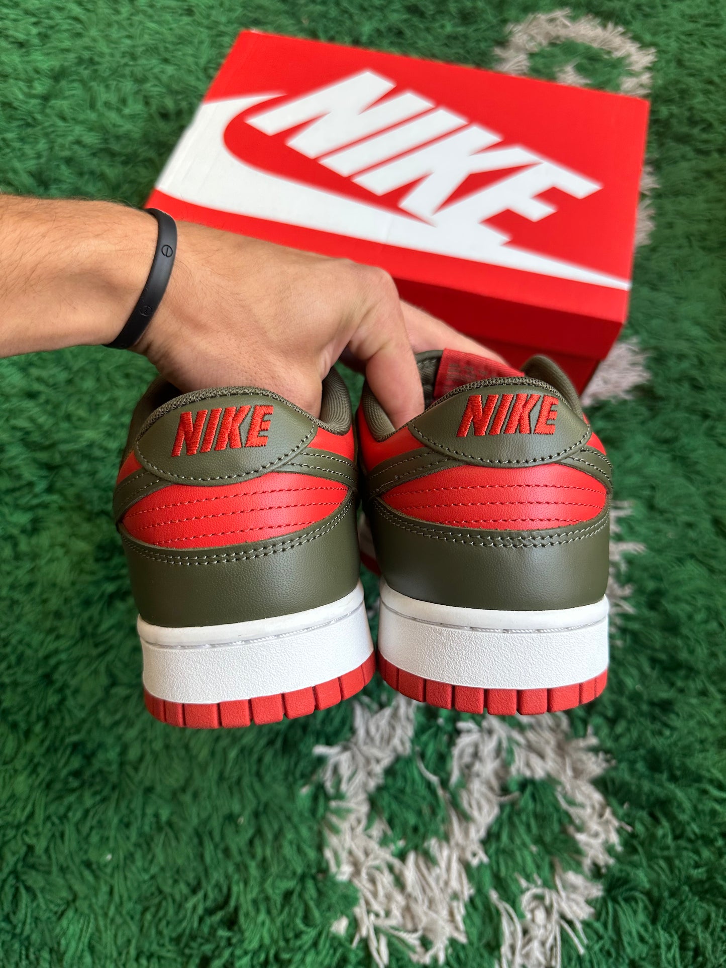Nike Dunk Low “Mystic Red Cargo Khaki”