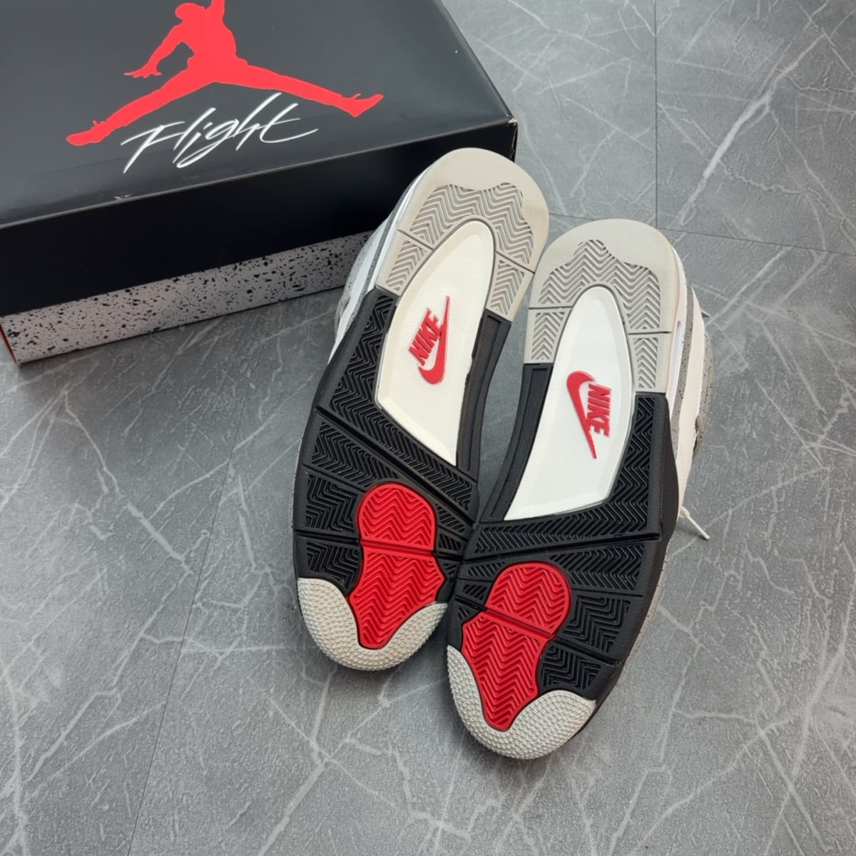 Jordan 4 Retro White Cement (2025) (Size 13) (Tried On)