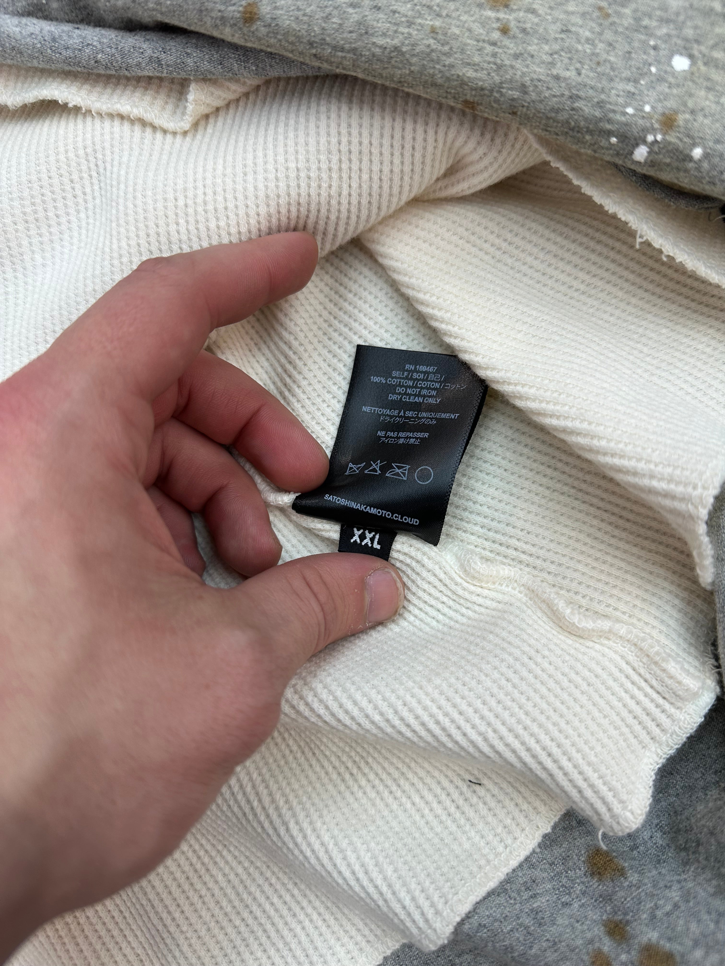 Satoshi Nakamoto Luke Tee Thermal Grey