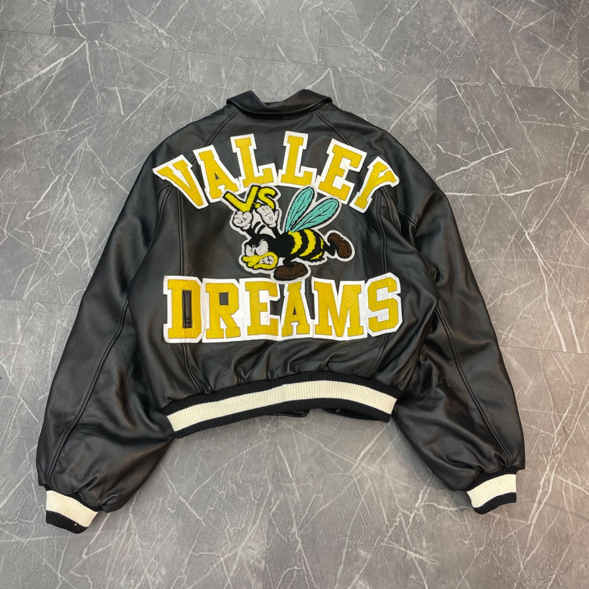 Vale Forever Mascot Bomber Jacket 'Black' - Image 2