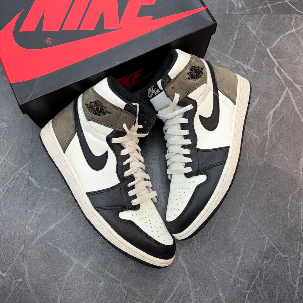 Jordan 1 Retro High Dark Mocha - Image 1