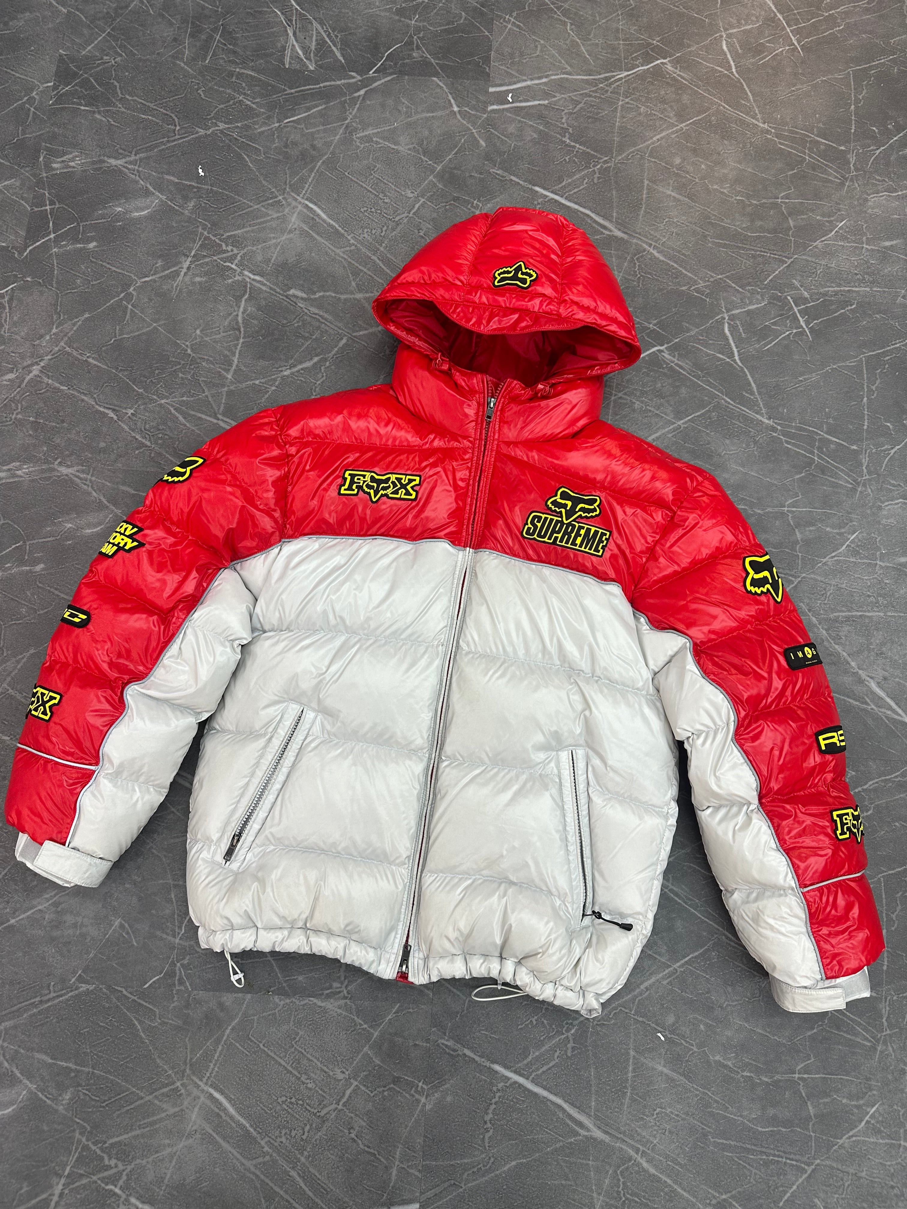 Supreme Fox Racing Shiny Down Puffer “Red”