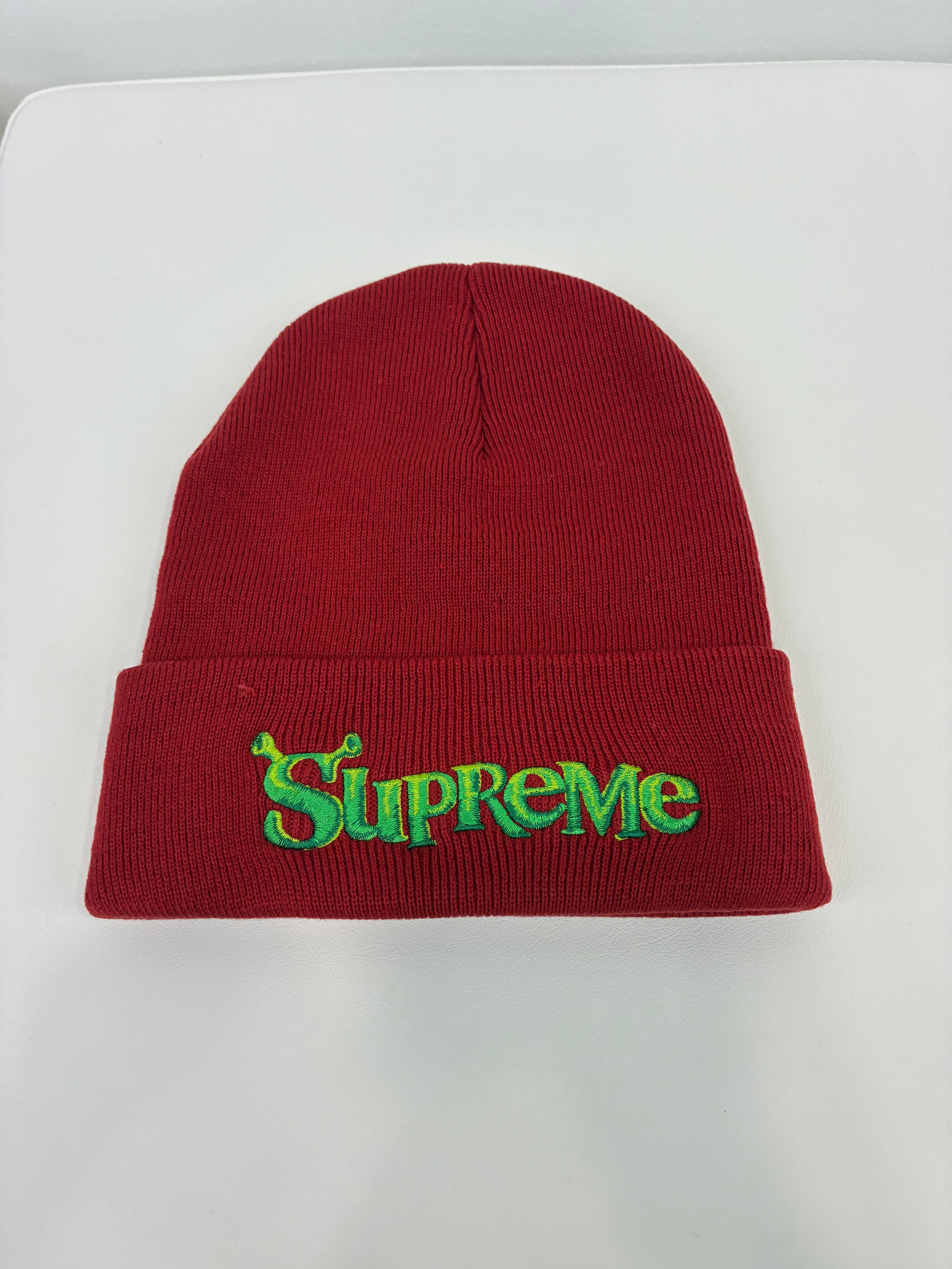 Supreme Shrek Beanie “Red”