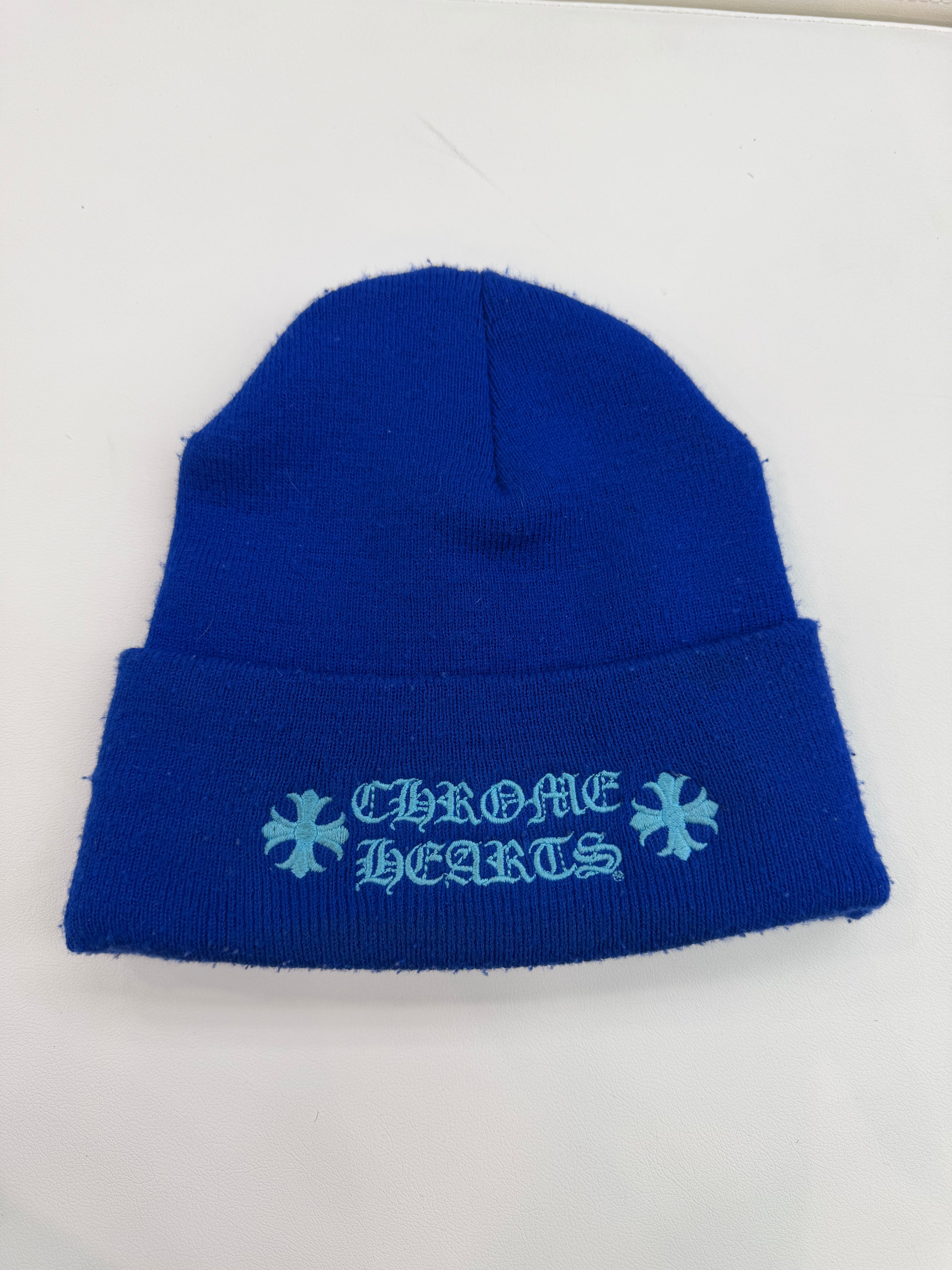 Chrome Hearts Beanie “Ice Blue”