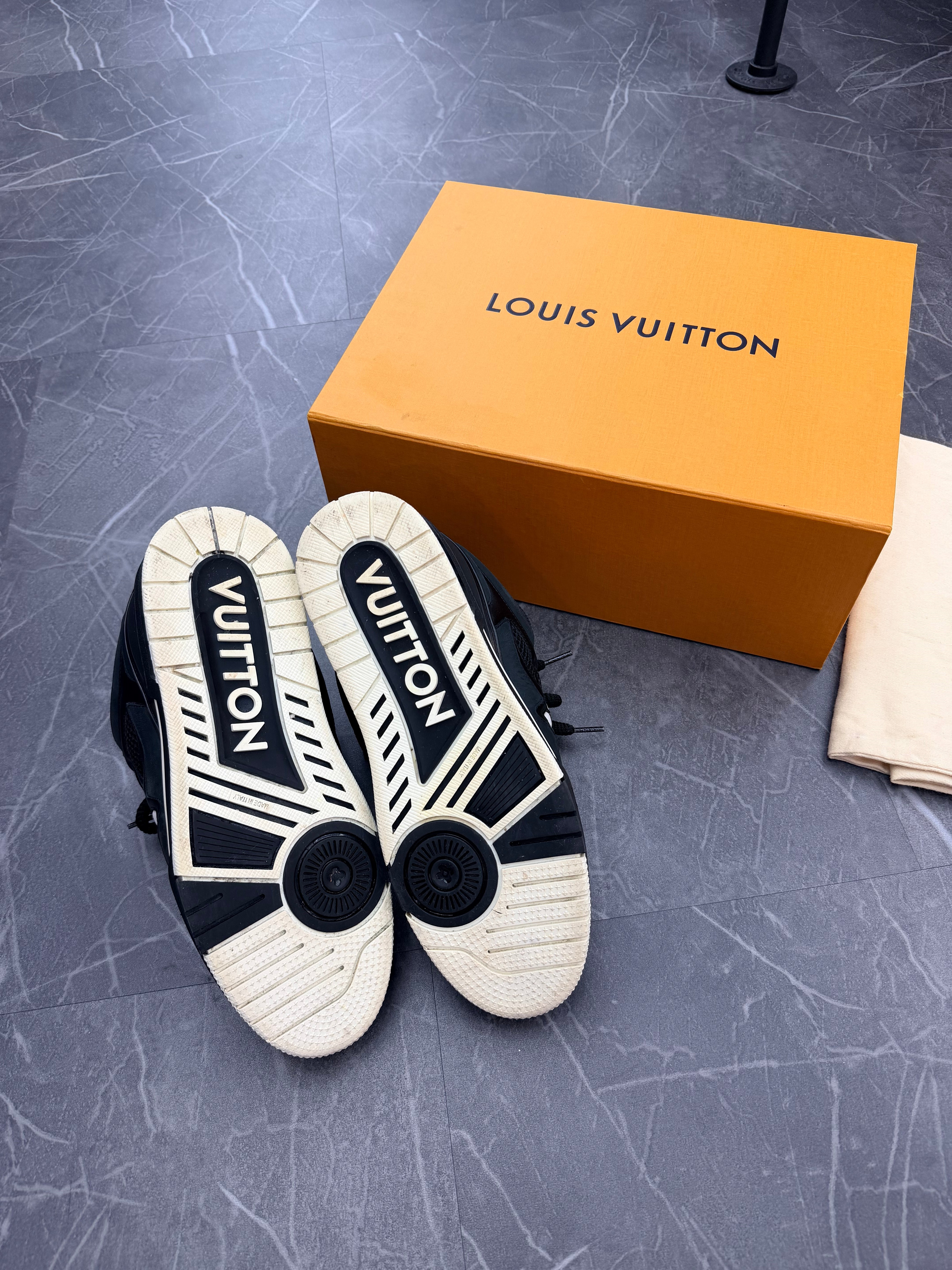 Louis Vuitton LV Skate Sneaker “Black / White”