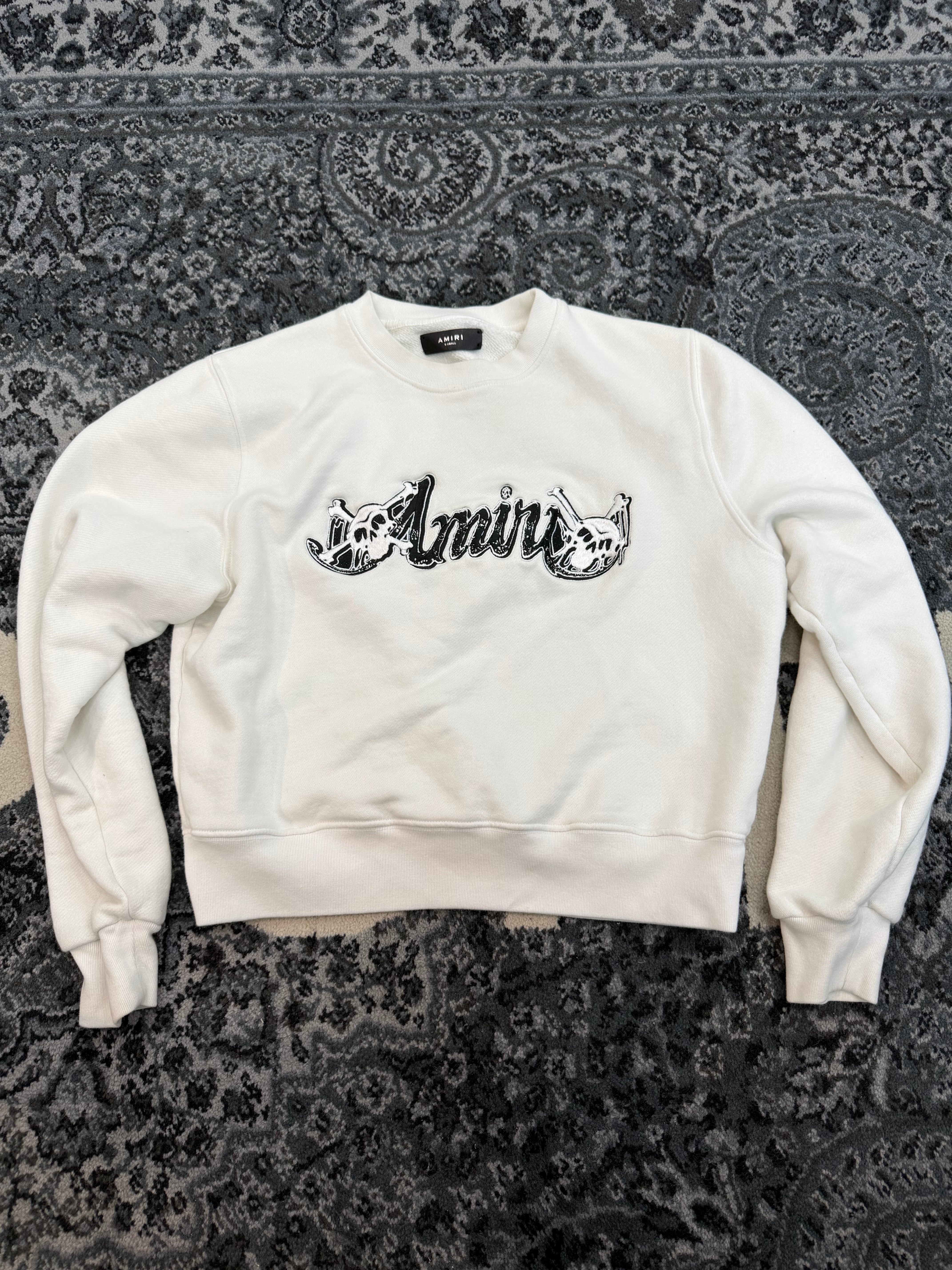 Amiri Crewneck “Cream”