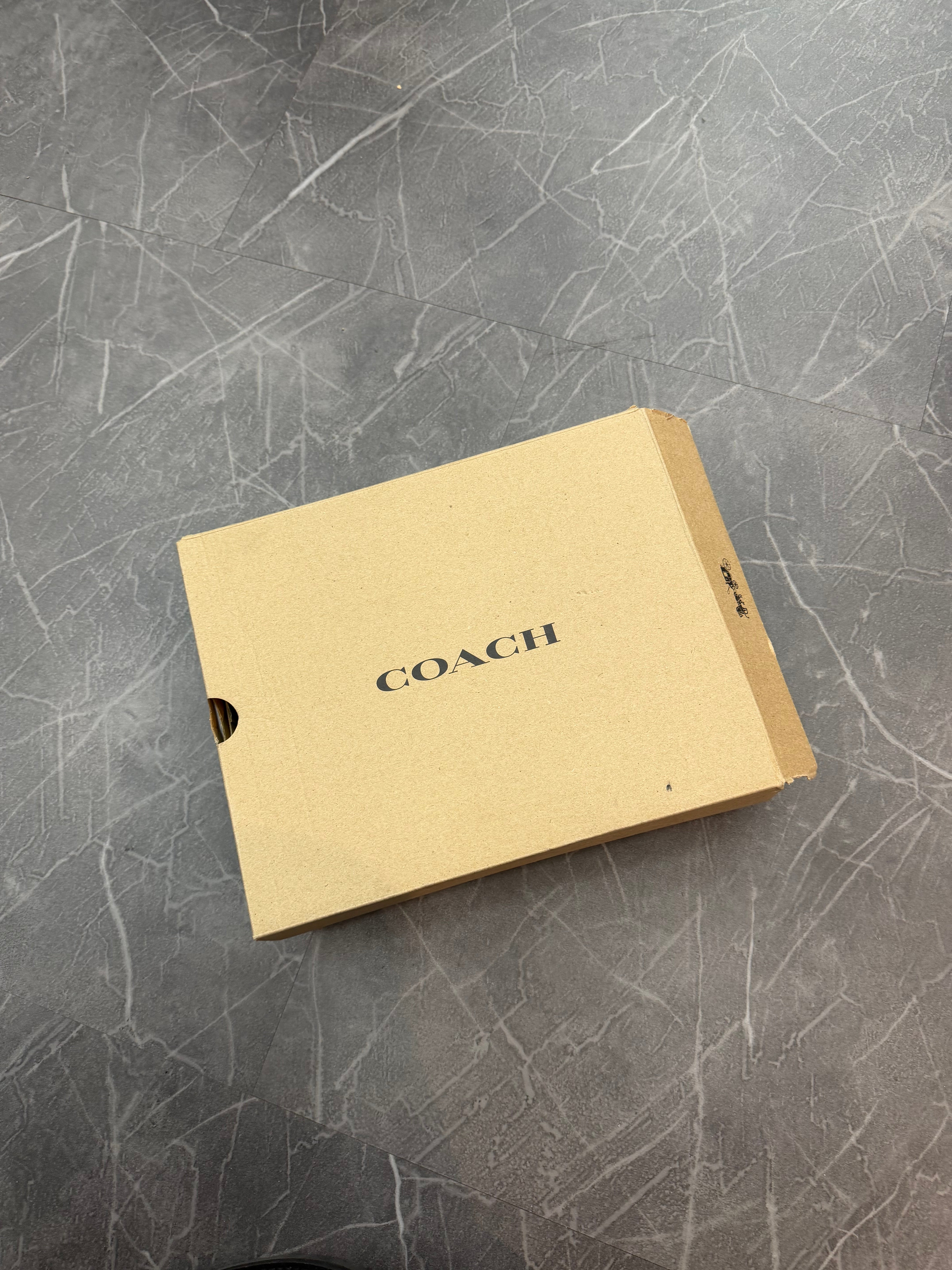 Coach Banks Signature Boot Black