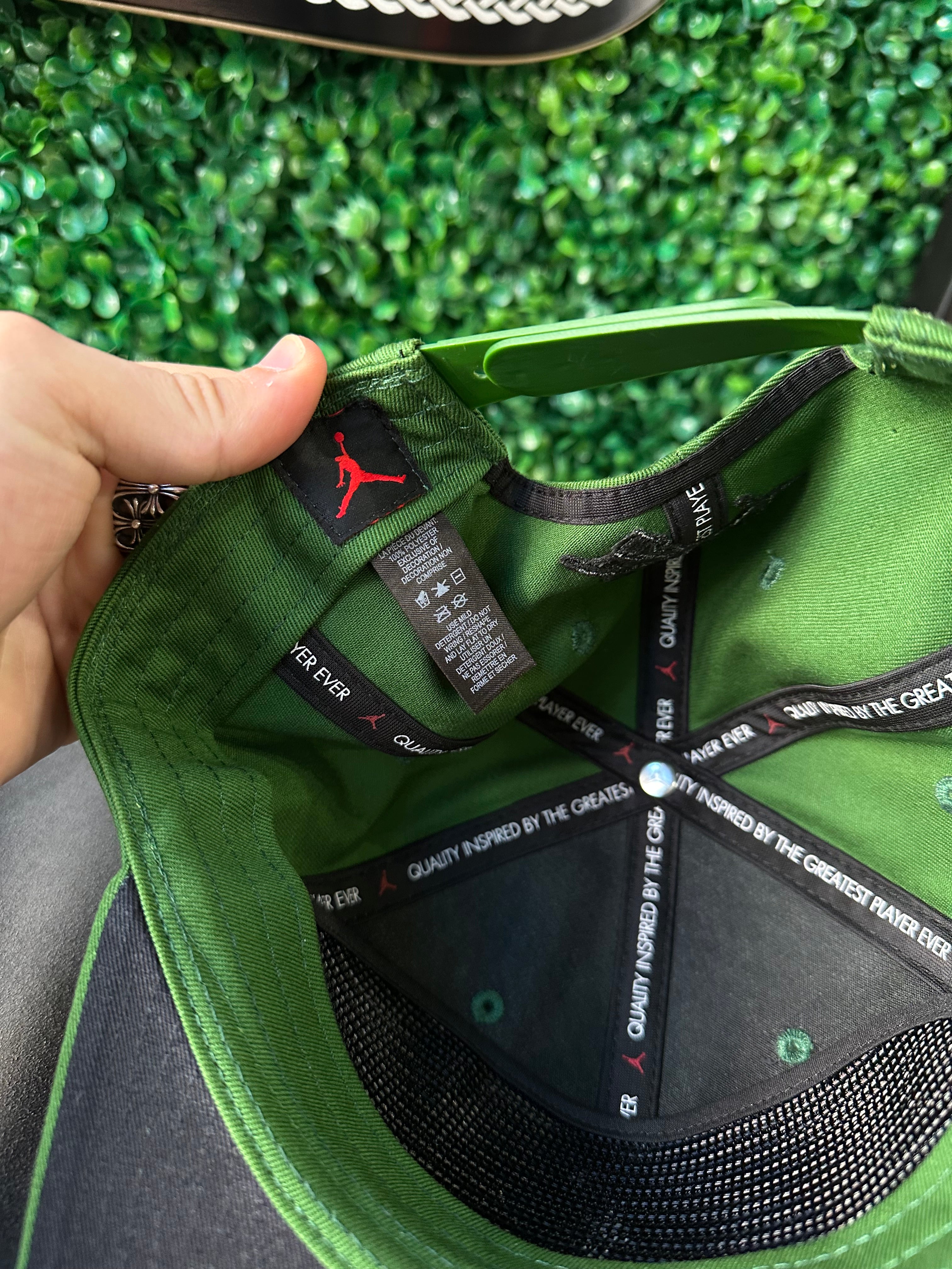 Off-White x Jordan Hat “Green”