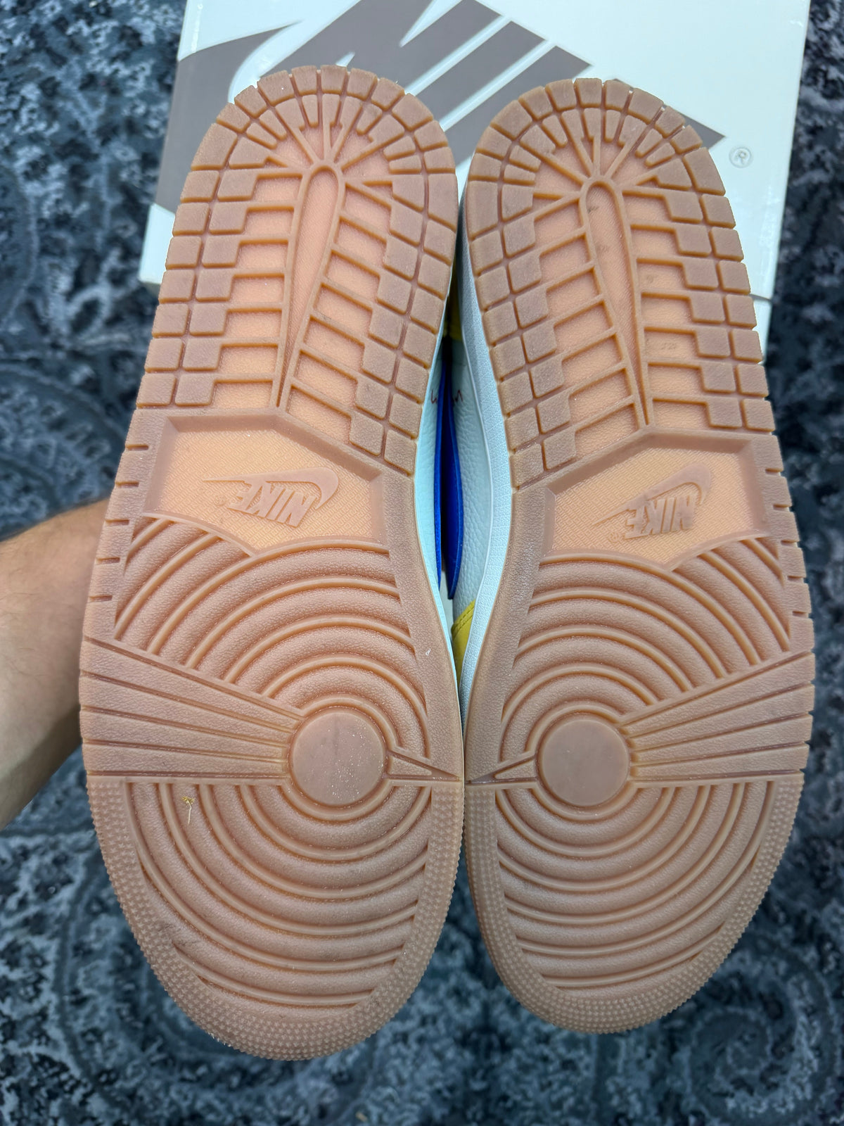 Jordan 1 Low Travis Scott “Canary” (Size 12M) (Lightly Worn) - Image 5