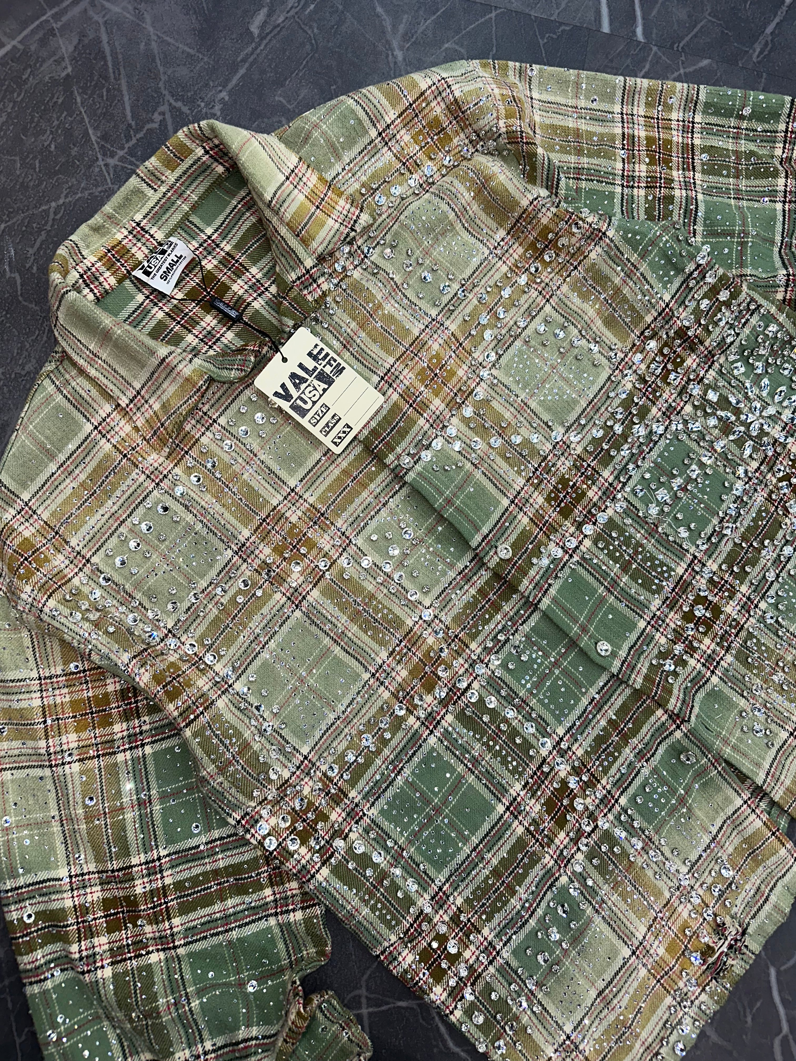 Vale Forever Mystikal Flannel “Green”