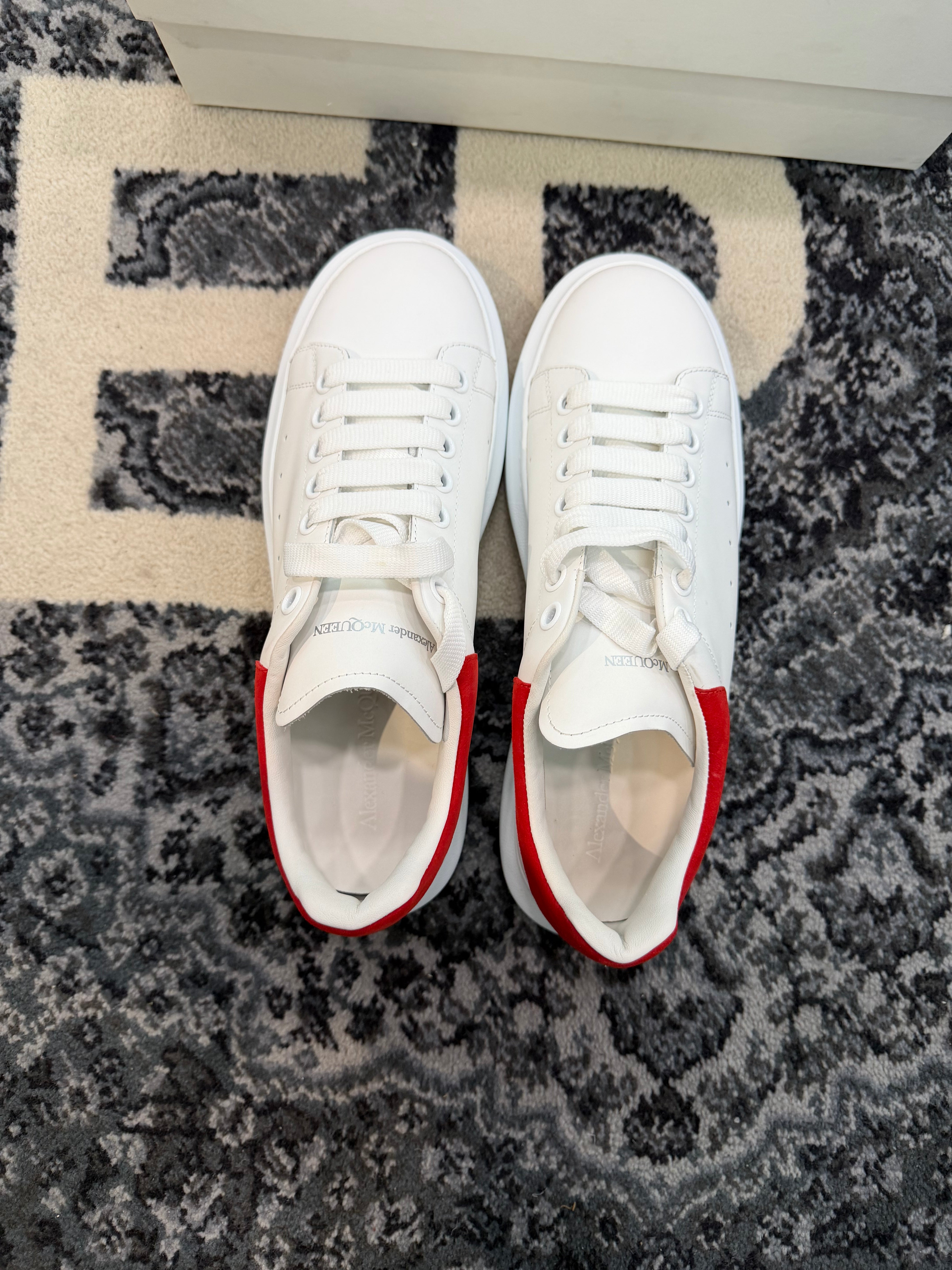 Alexander Mcqueen Sneaker Low “Red White”