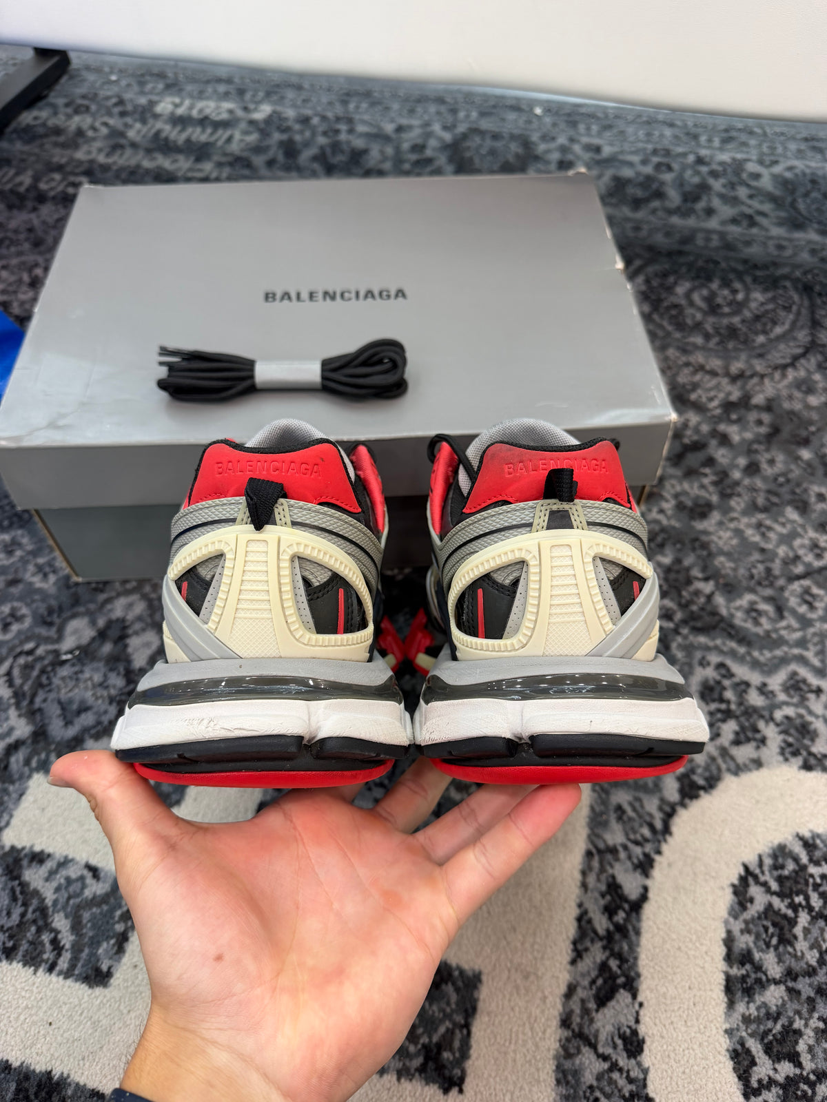 Balenciaga Track 2 “Black Red”
