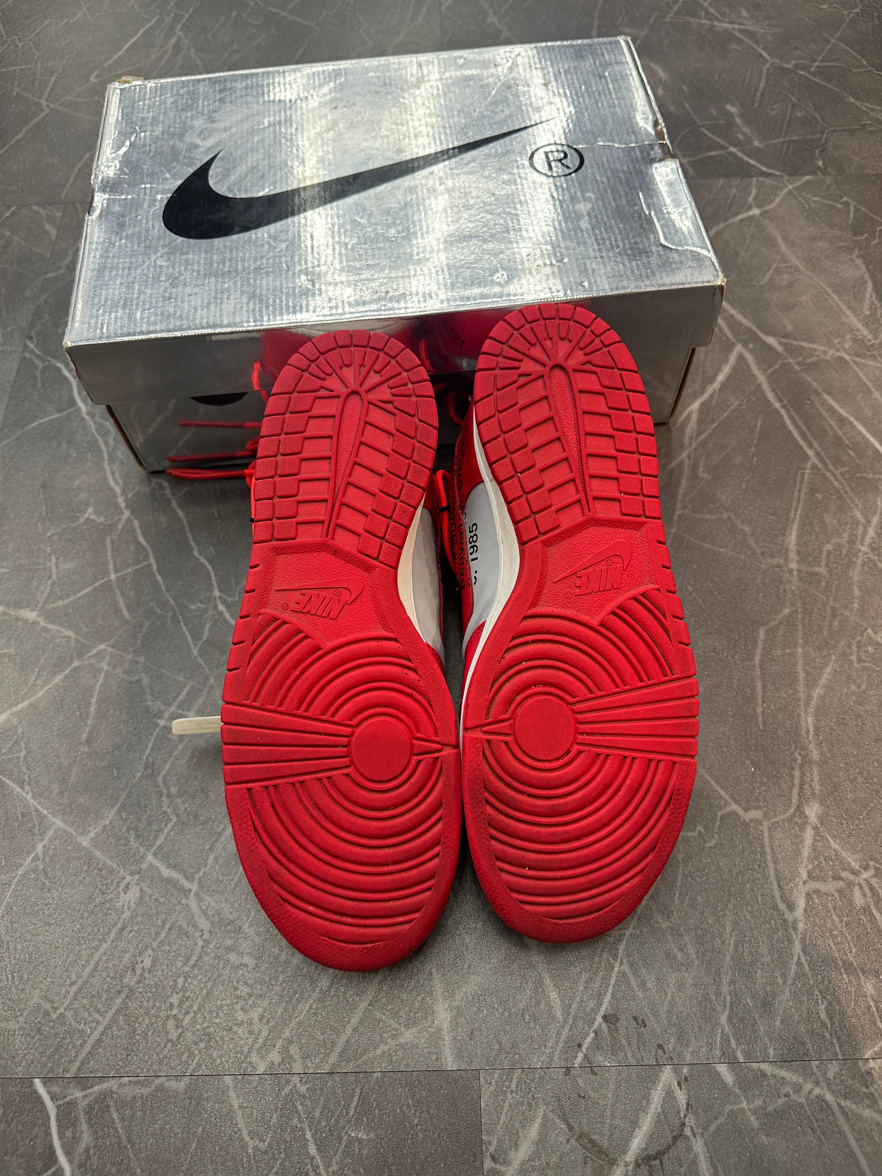 Off-White Dunk Low “University Red”