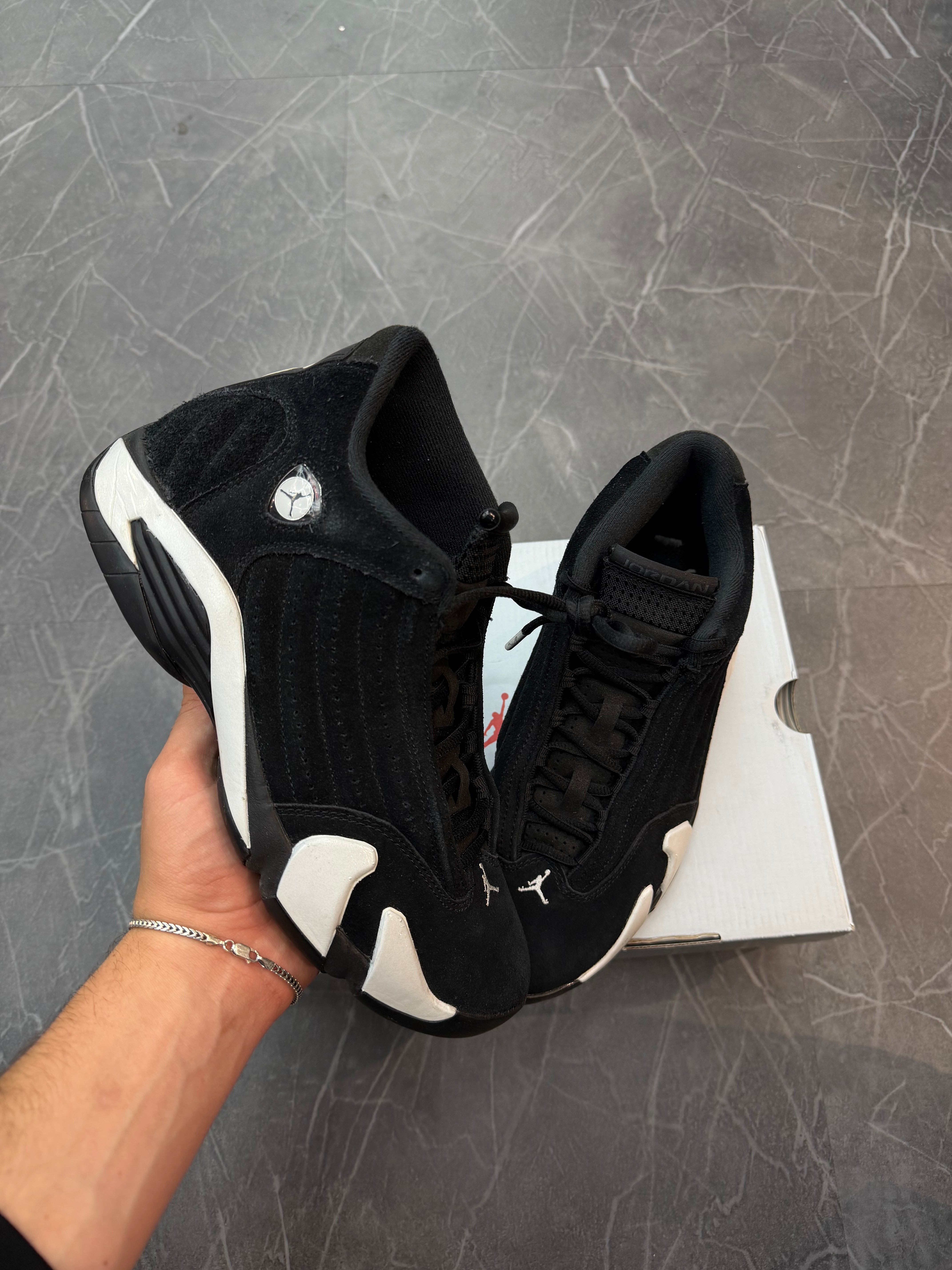 Jordan 14 Black White