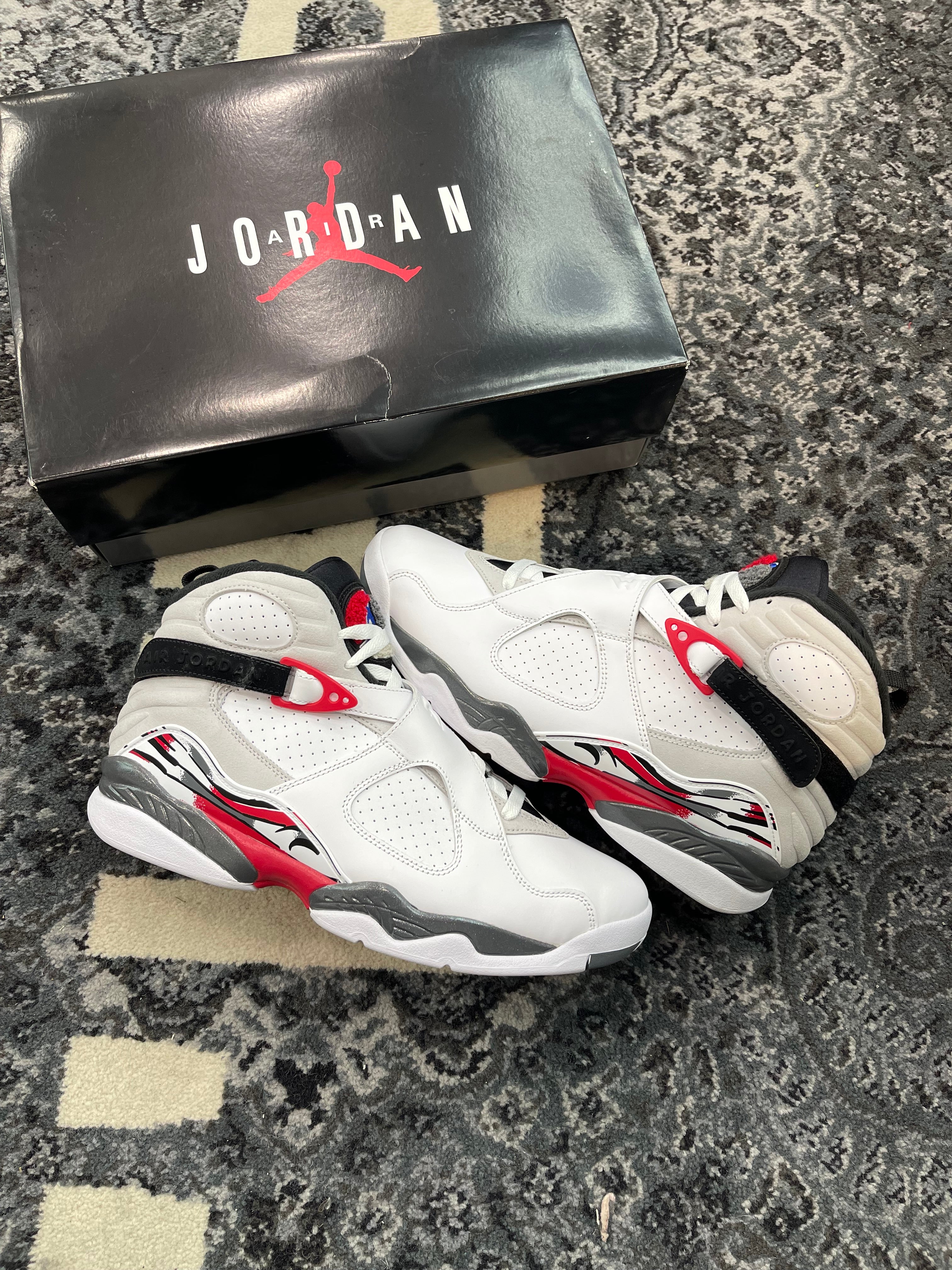 Jordan 8 “White True Red”
