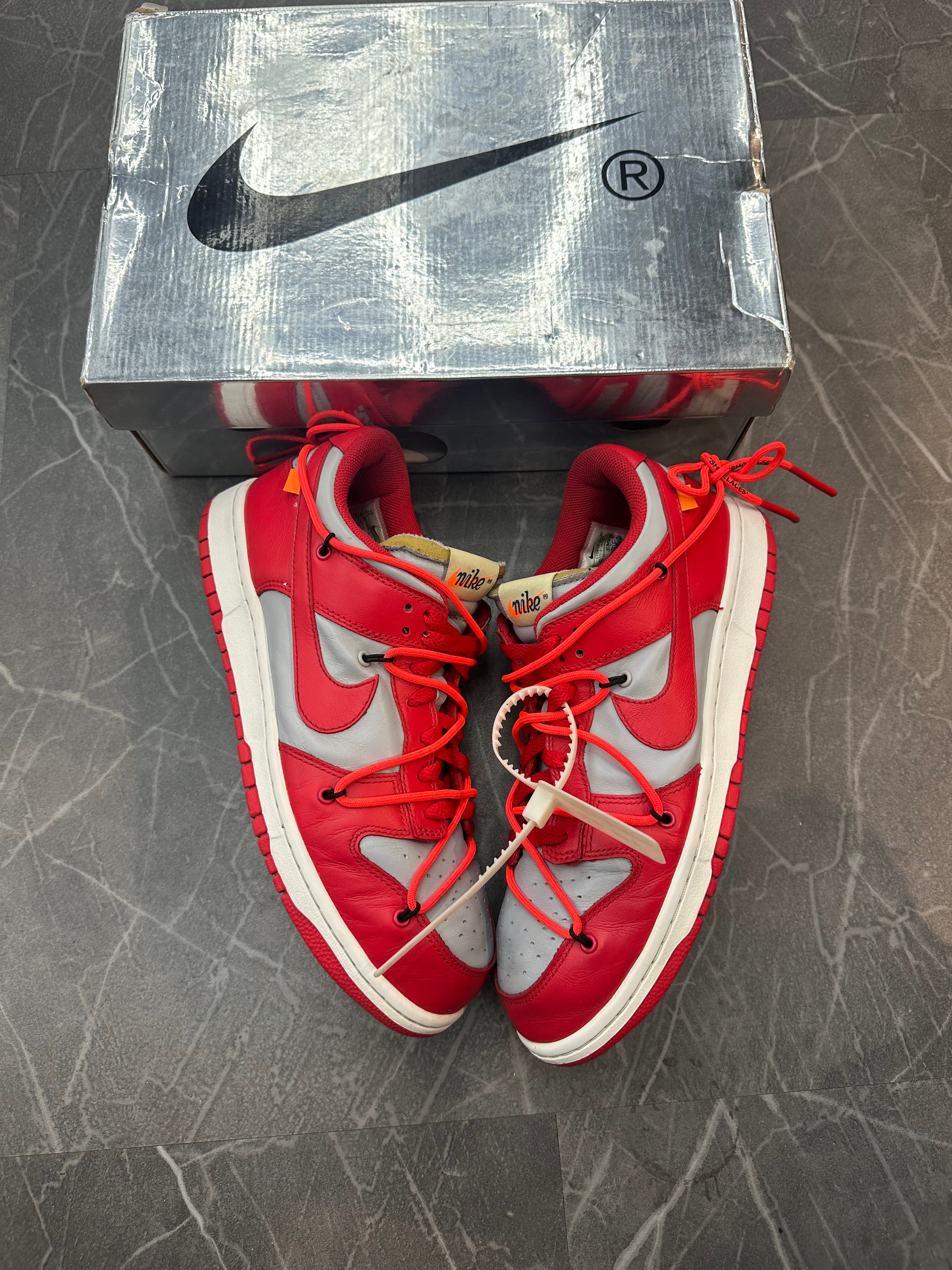 Off-White Dunk Low “University Red”