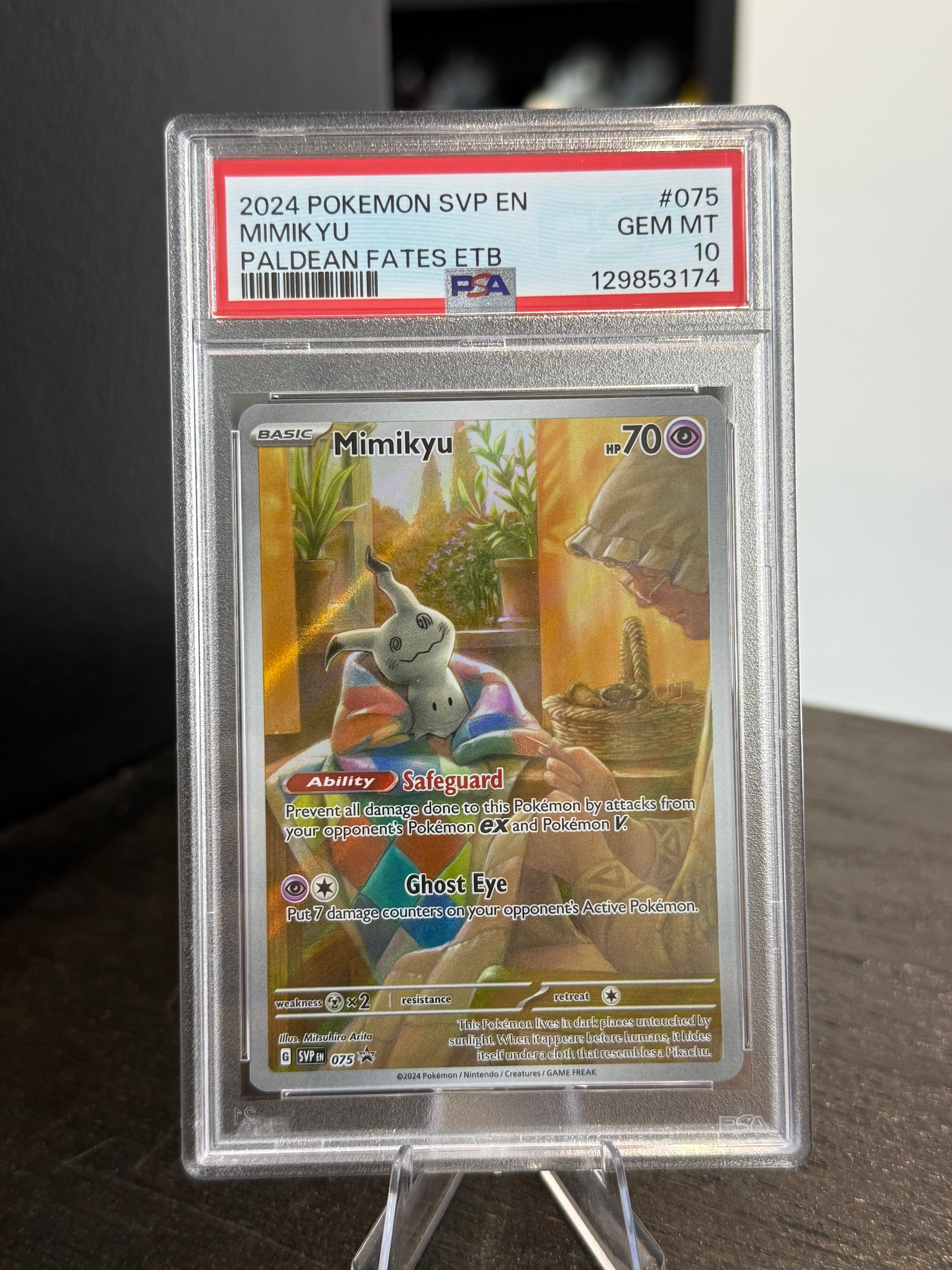 Mimikyu #075 (PSA 10)