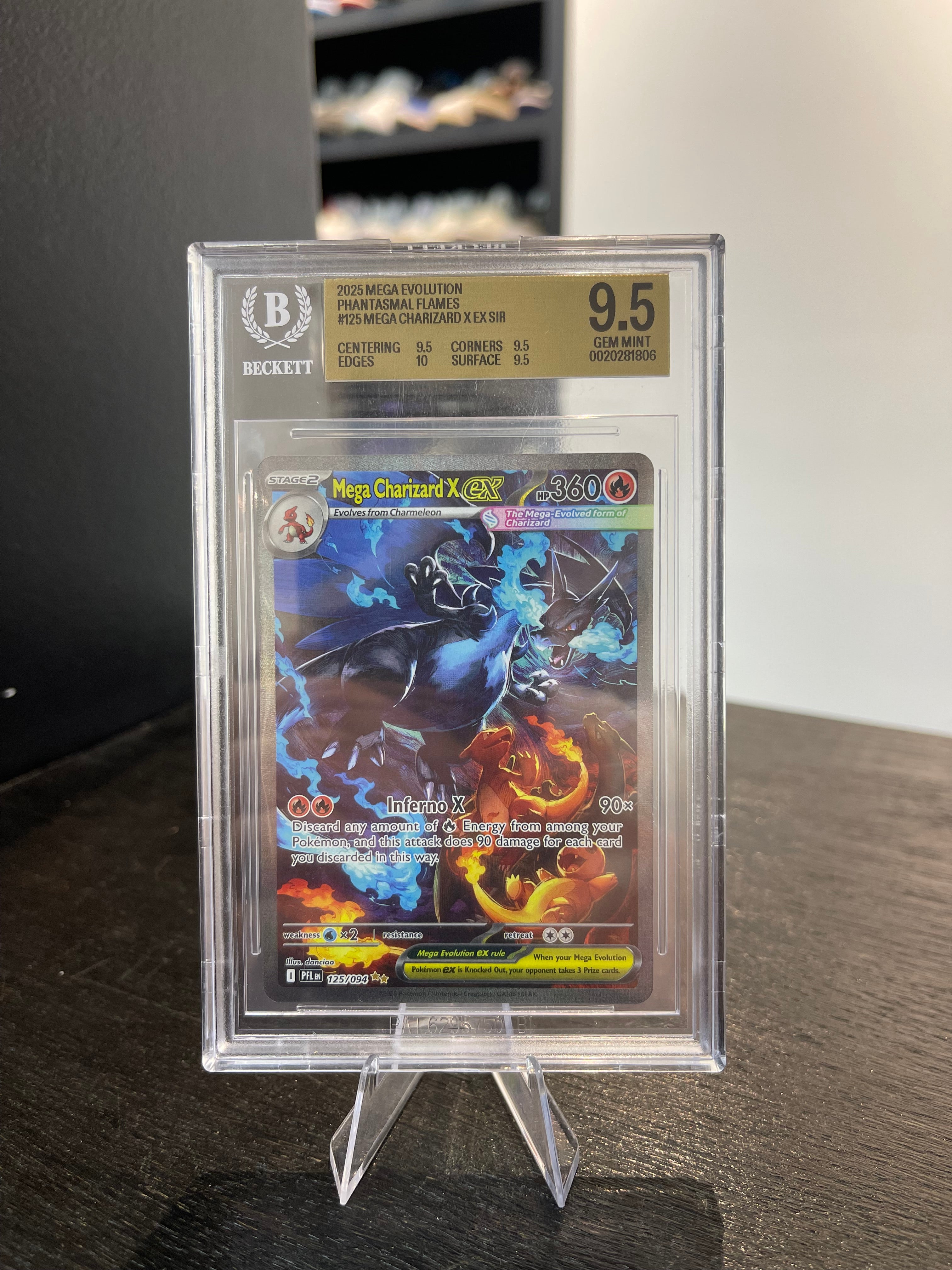 Mega Charizard X ex (BGS 9.5)