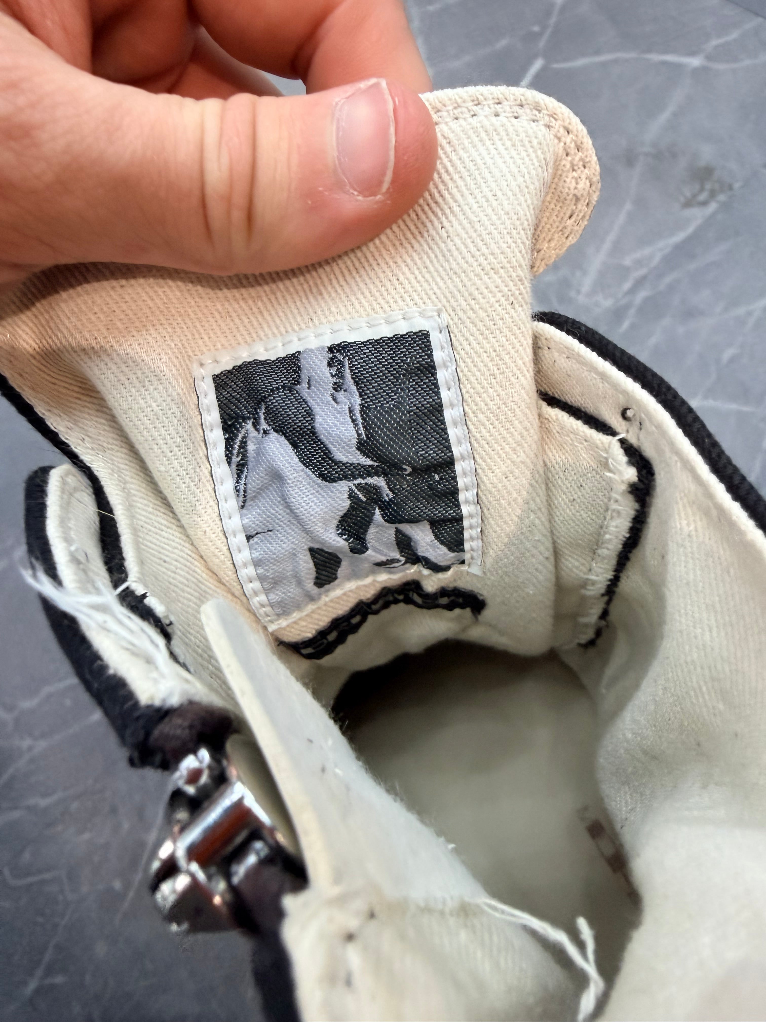 Rick Owens DRKSHDW Black Milk High Top (43)