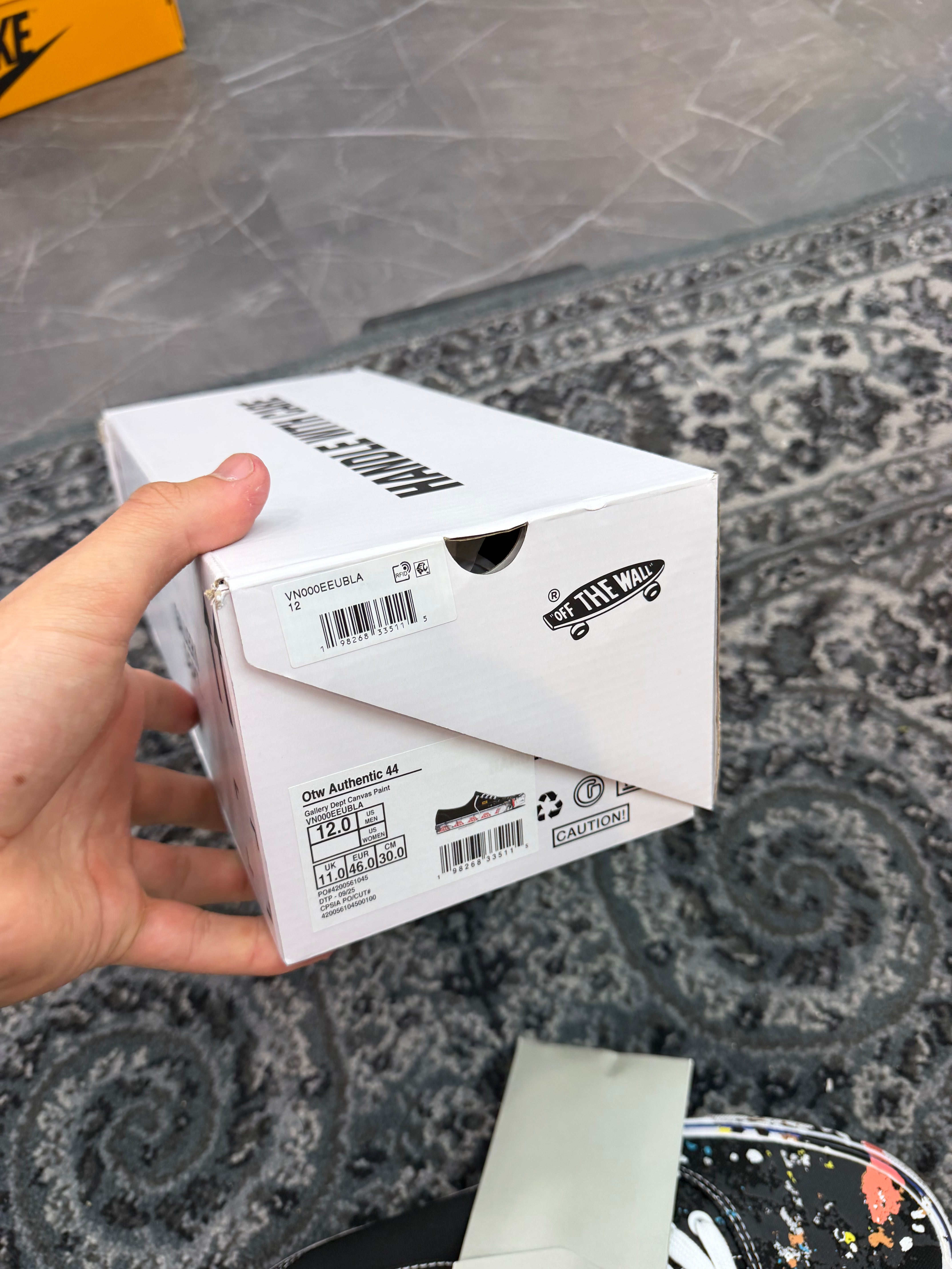 Vans Authentic x Gallery Dept. “Art That Kills Black”