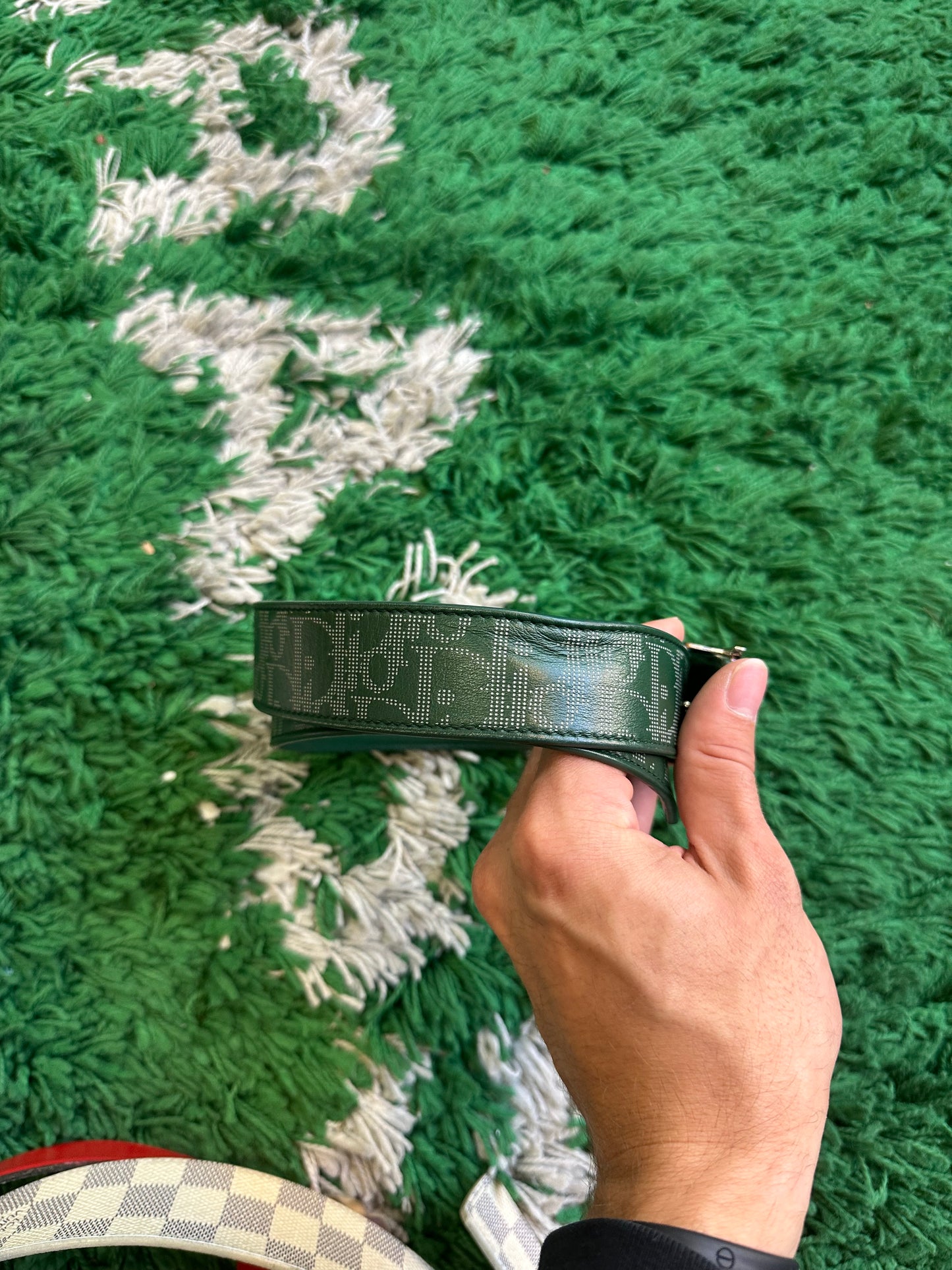 Dior Belt “Green Logo”