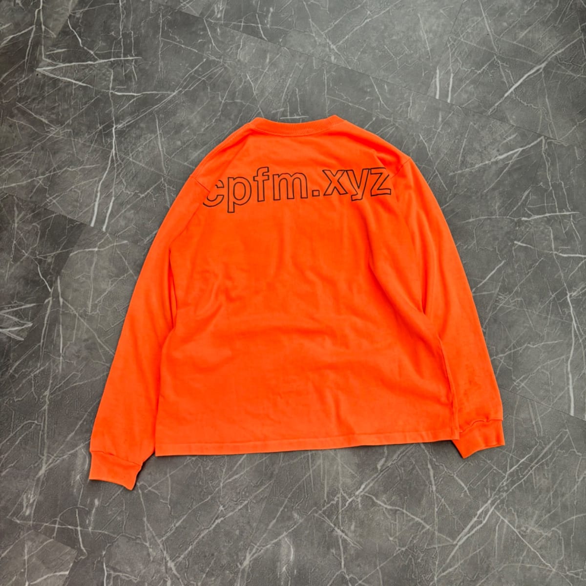 Cactus Plant Flea Market I Like You You're Different L/S Tee Orange (Size L) (Moderately Worn)
