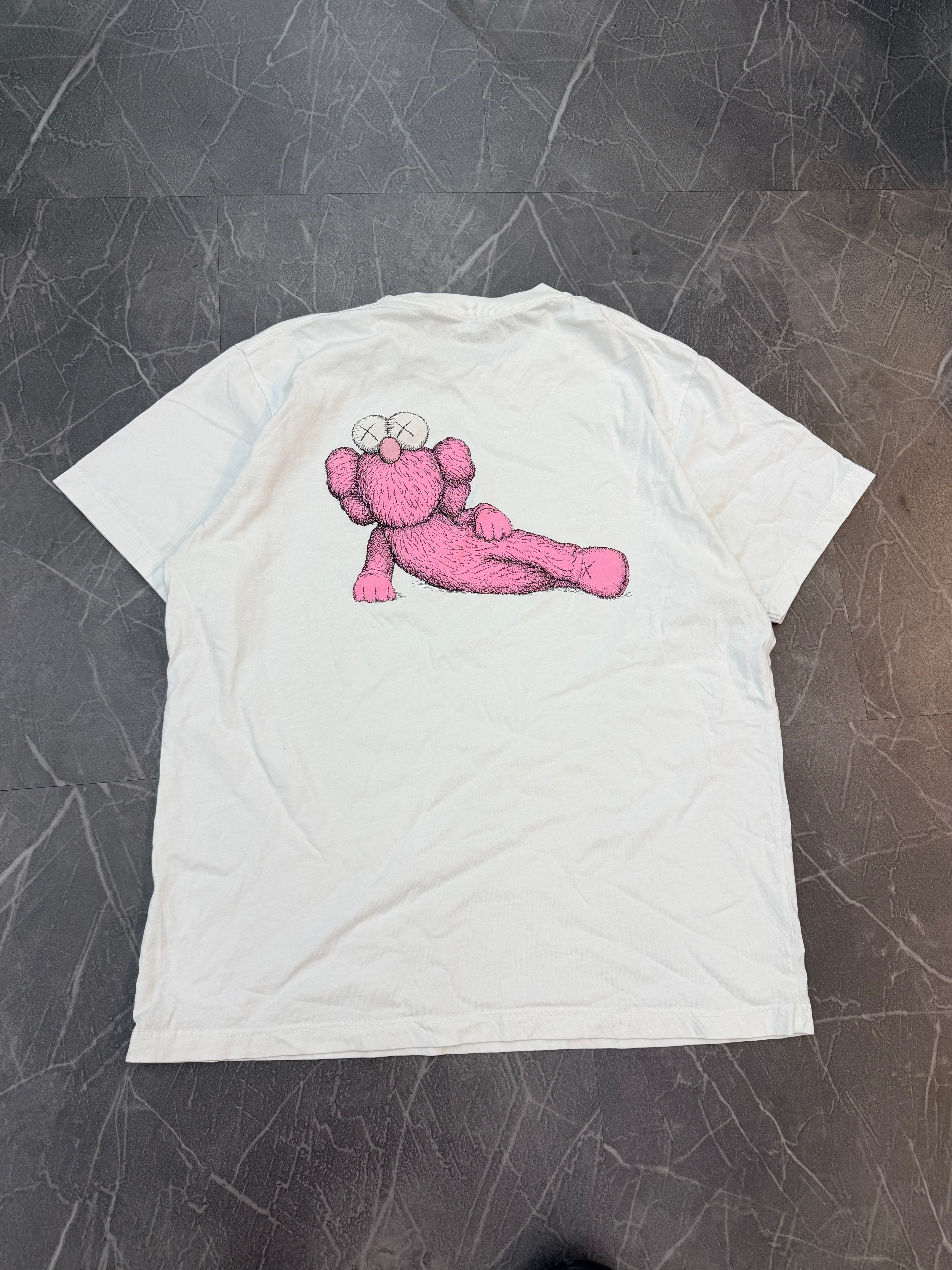 KAWS Tee “Pink Figure”