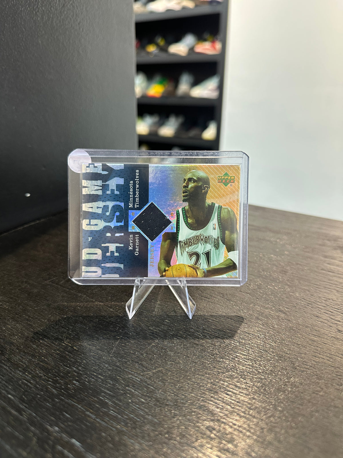 2006-07 Upper Deck Reserve Kevin Garnett Jersey Patch GAME USED
