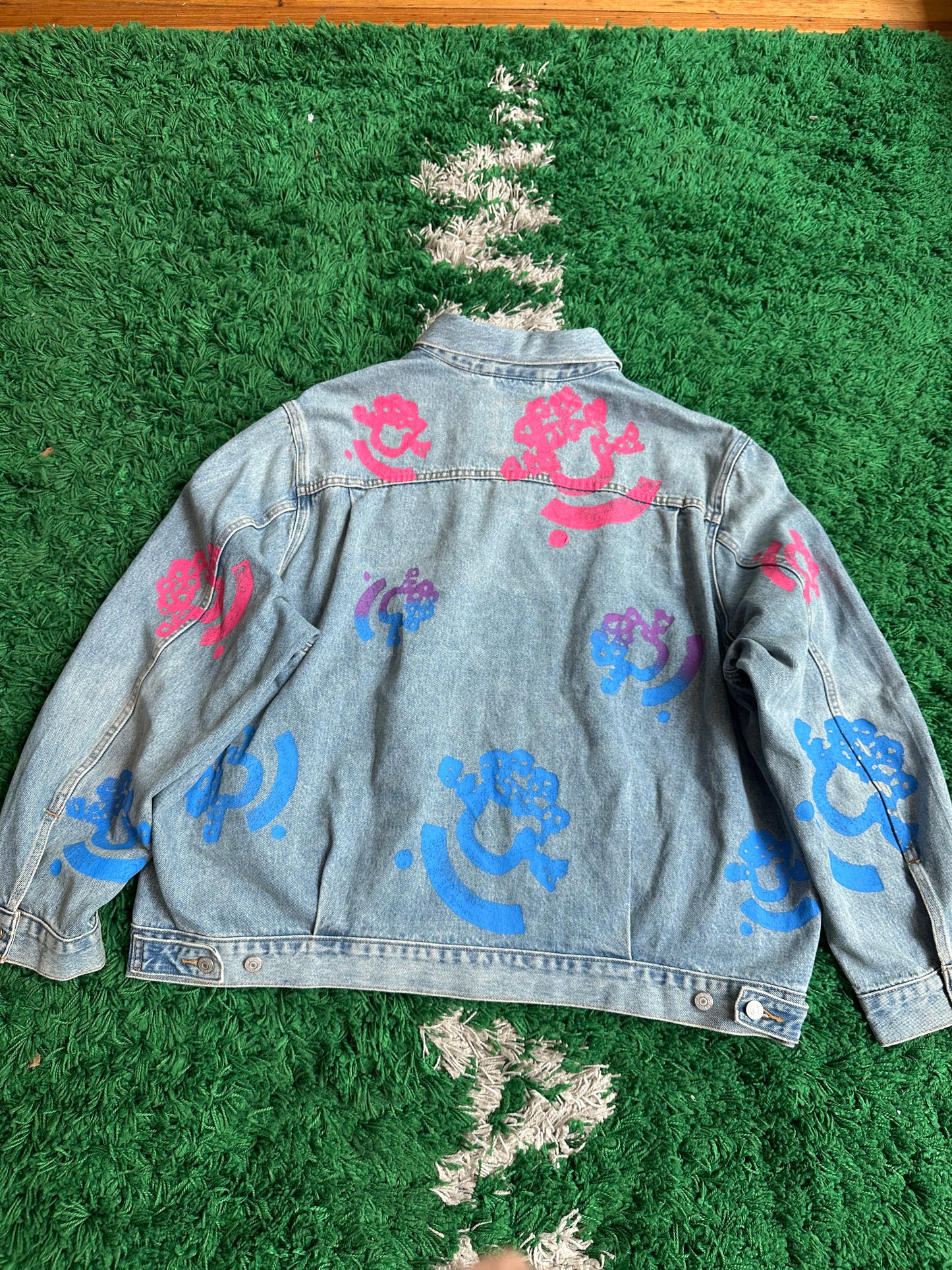 Denim Tears BSTROY Tears Washed Denim Jacket