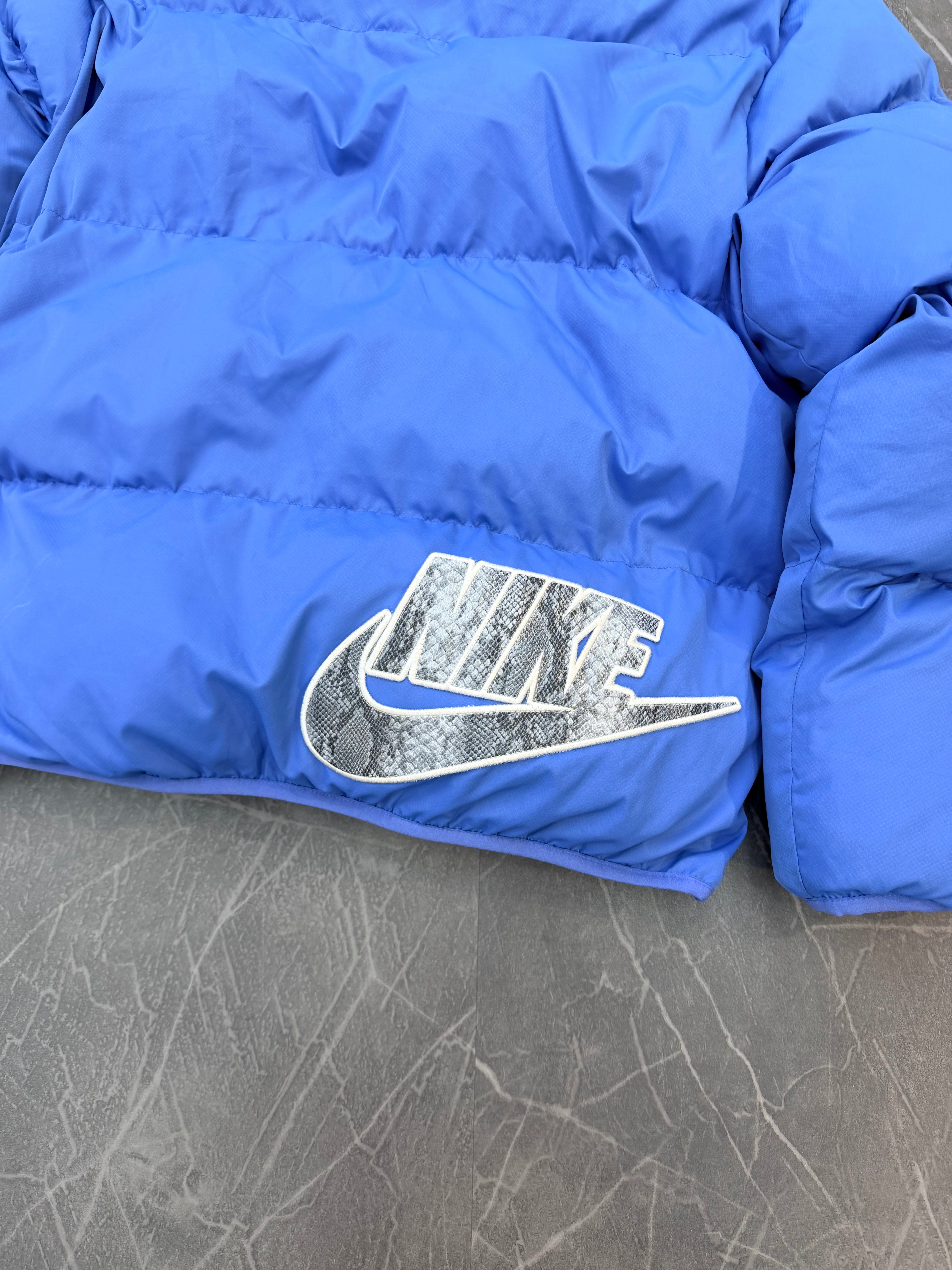 Supreme Nike Reversible Puffer Blue