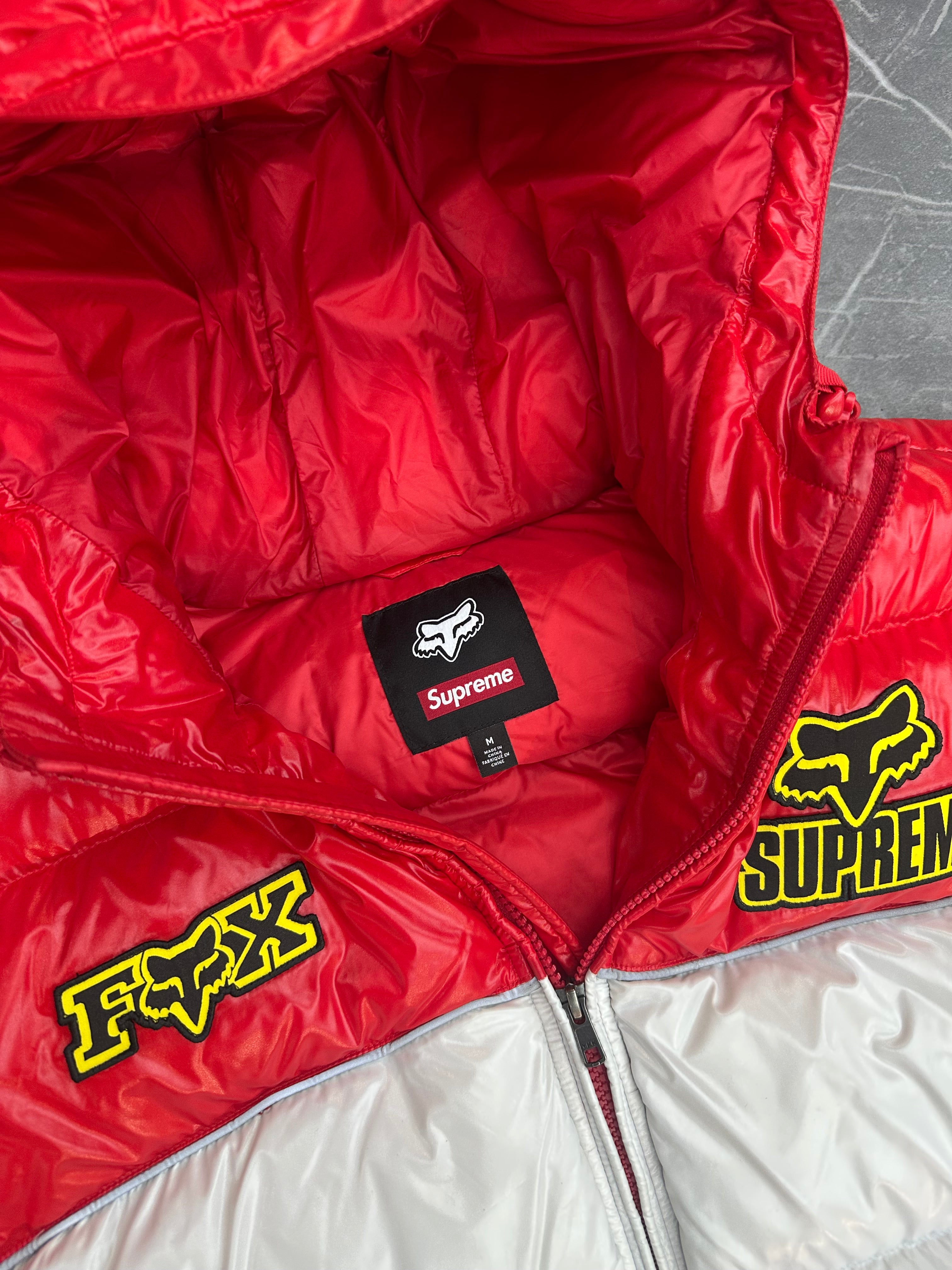 Supreme Fox Racing Shiny Down Puffer “Red”